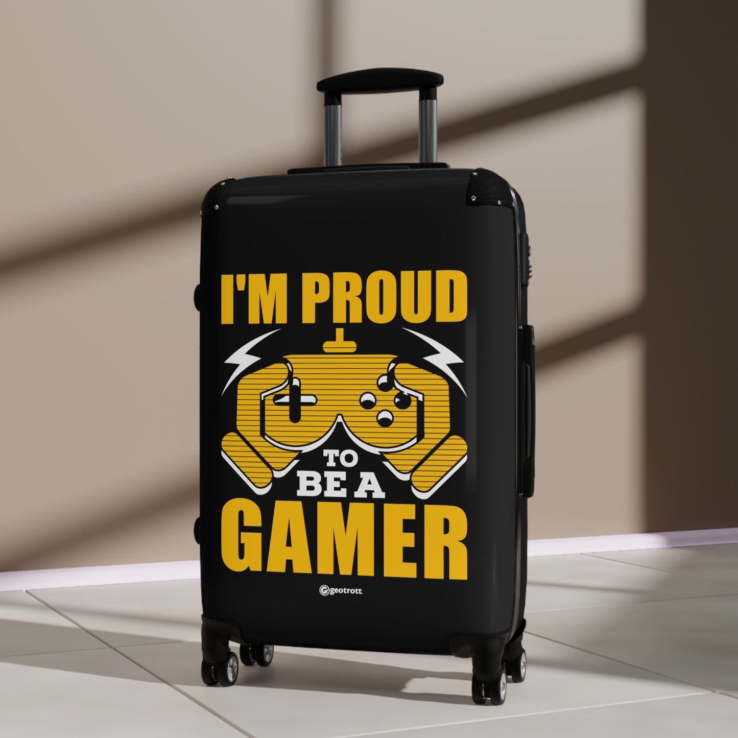 I'M Proud To Be A Gamer Gaming Suitcase