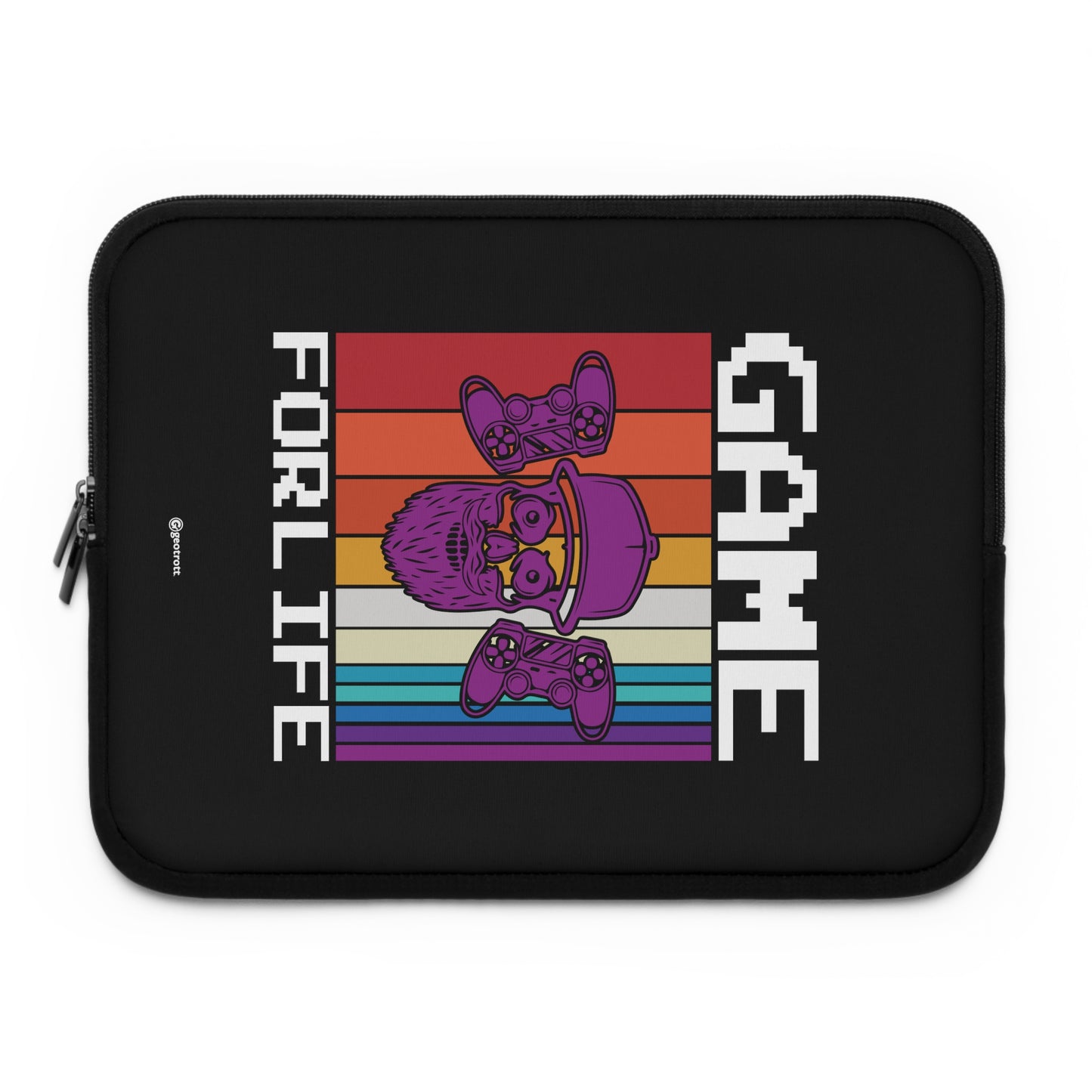 Game for Life 2 Gamer Gaming Lightweight Smooth Neoprene Laptop Sleeve