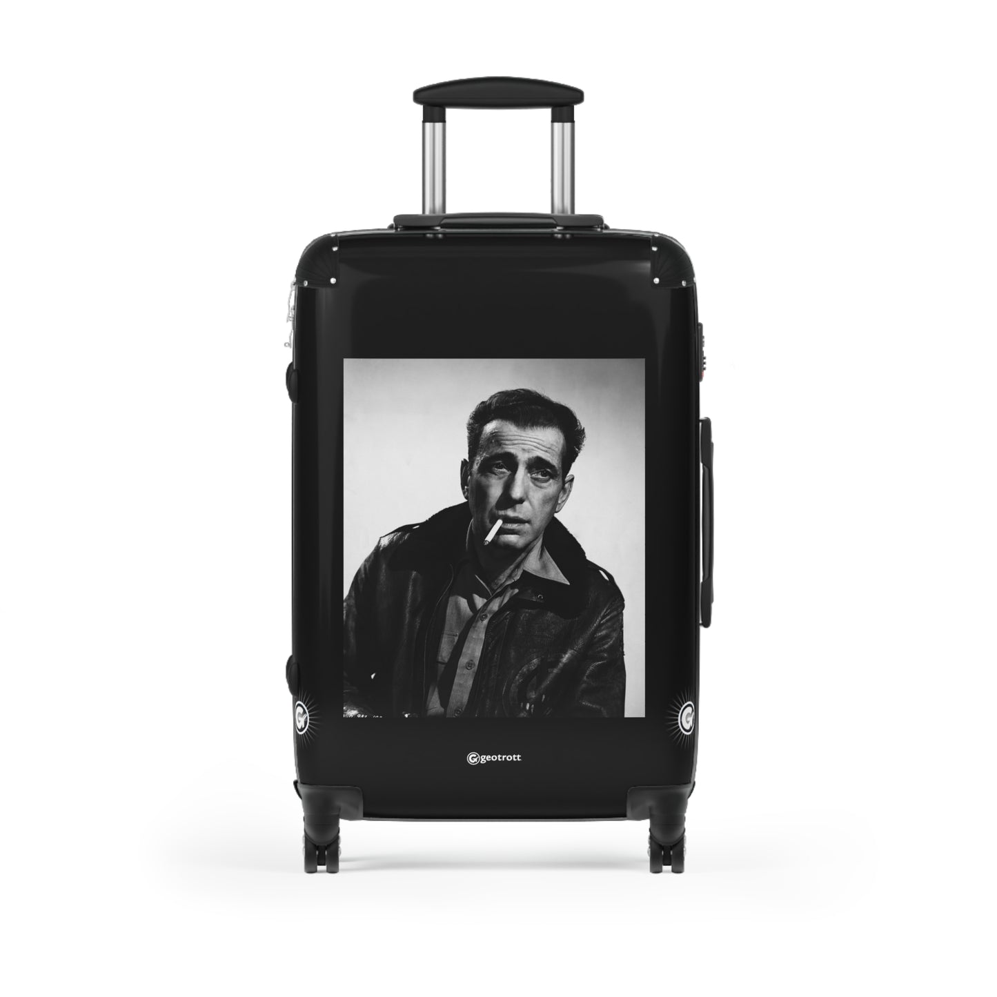 Humphrey Bogart American Actor 20Th Century Photos Luggage Bag Rolling Suitcase Spinner