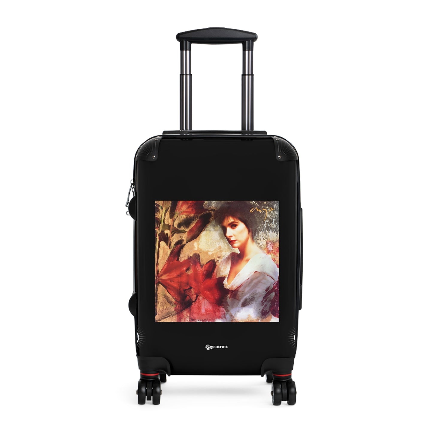 Enya Eighties Music Album Luggage Bag Rolling Suitcase Spinner