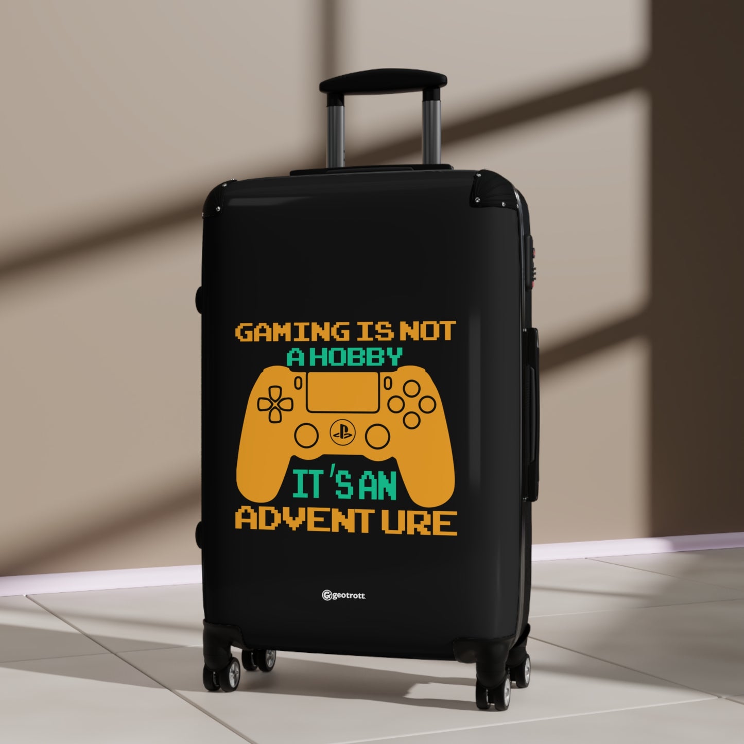 Gaming is not a Hobby it's an Adventure Gamer Gaming Suitcase