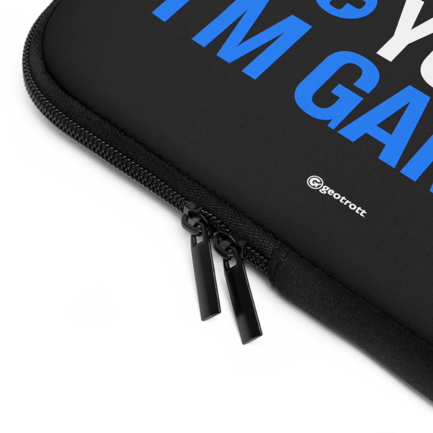 Sorry I can't hear you I'm Gaming Gamer Gaming Lightweight Smooth Neoprene Laptop Sleeve