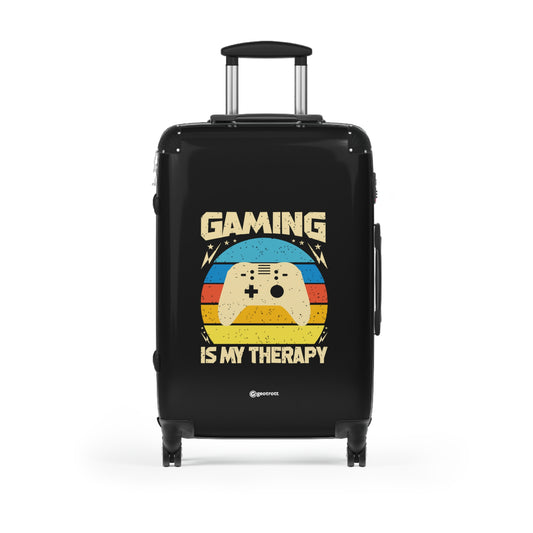 Gaming Is My Therapy Gamer Gaming Suitcase