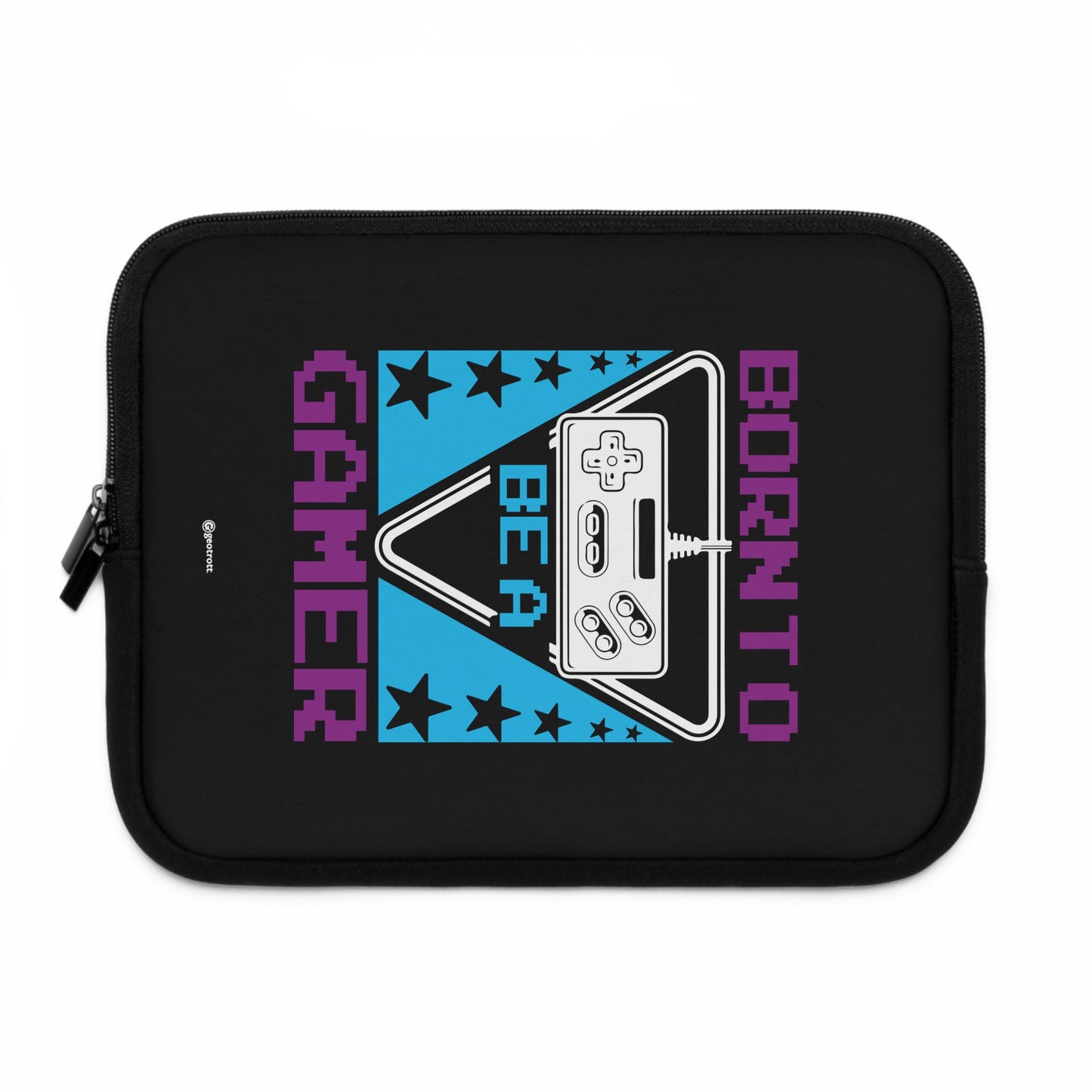 Born To Be A Gamer Gamer Gaming Lightweight Smooth Neoprene Laptop Sleeve
