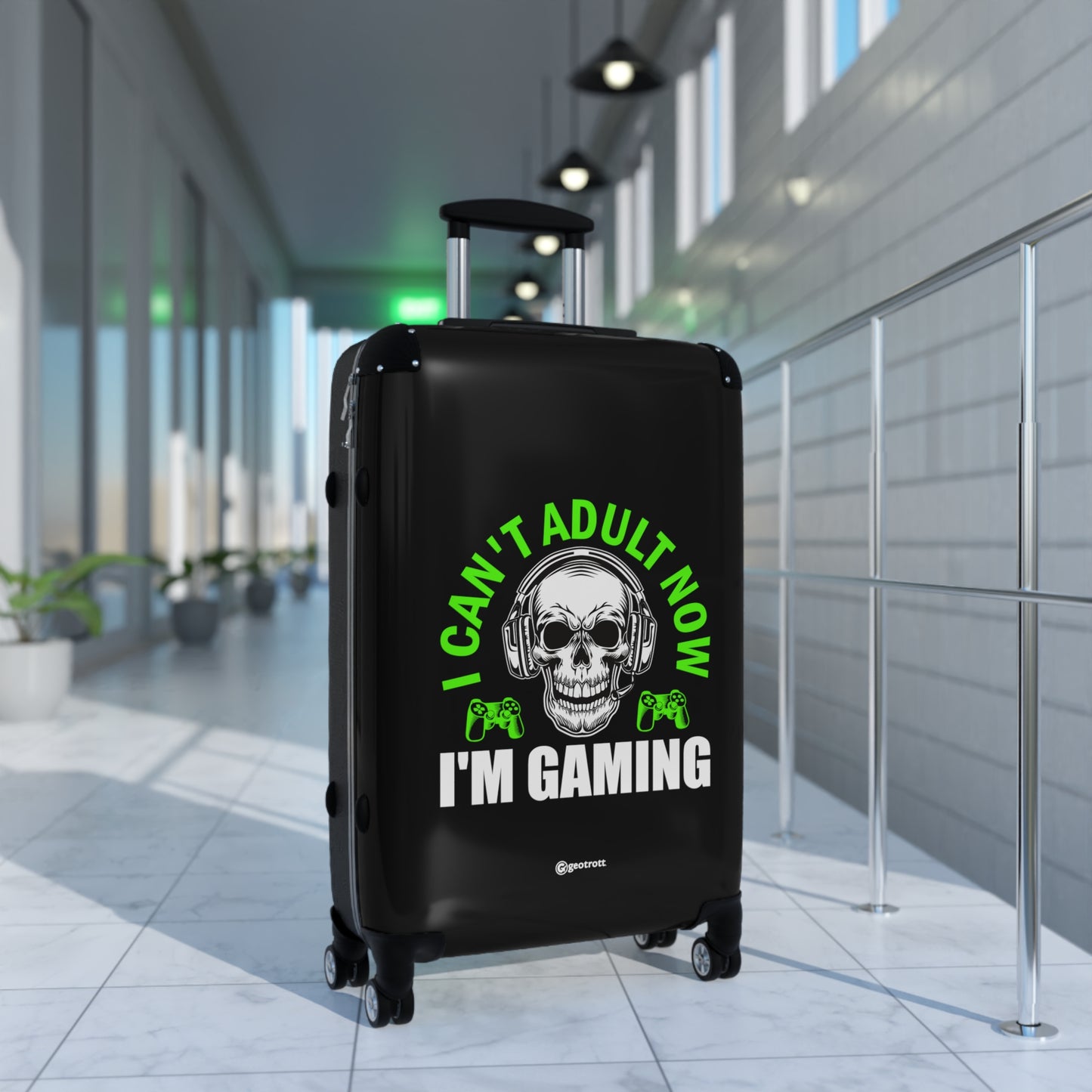 I Can'T Adult Now I'M Gaming Gamer Gaming Suitcase