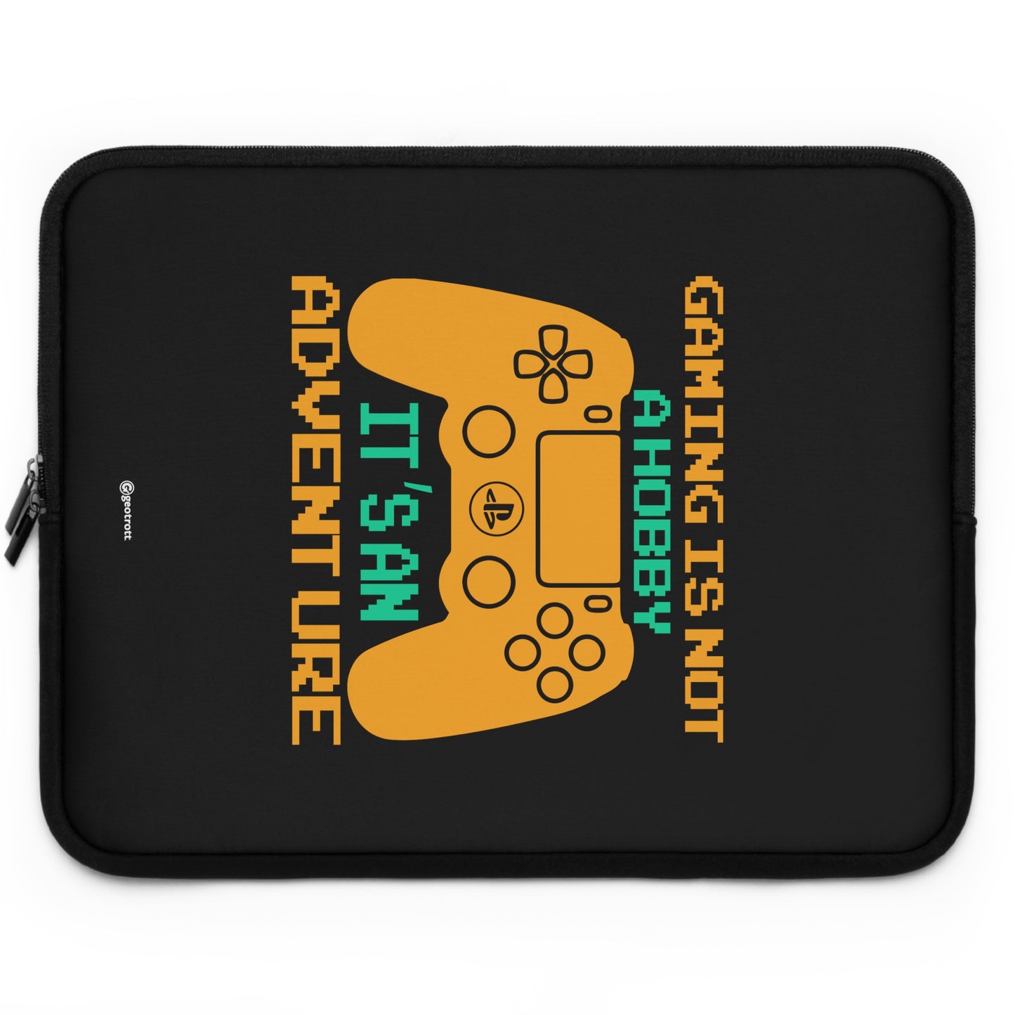 Gaming Is Not A Hobby It'S An Adventure Gamer Gaming Lightweight Smooth Neoprene Laptop Sleeve