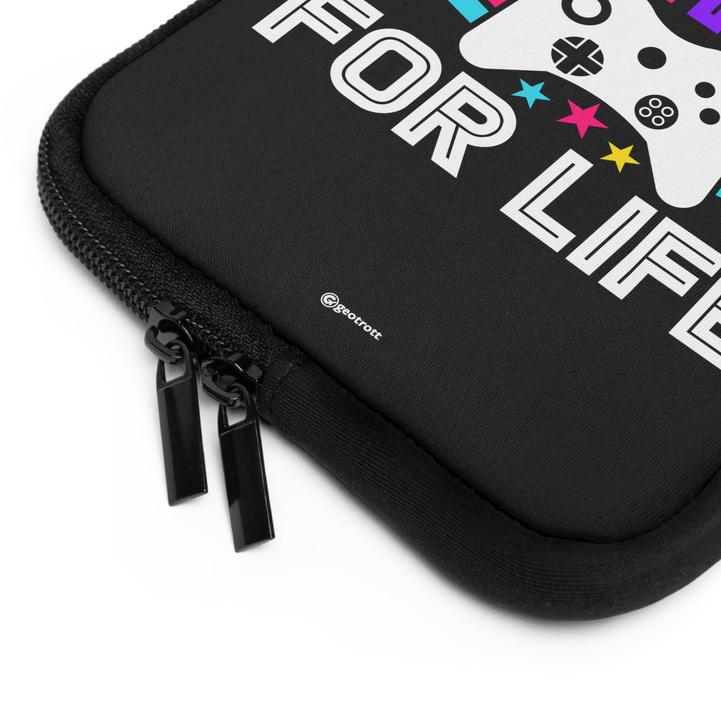 Game For Life Gamer Gaming Lightweight Smooth Neoprene Laptop Sleeve