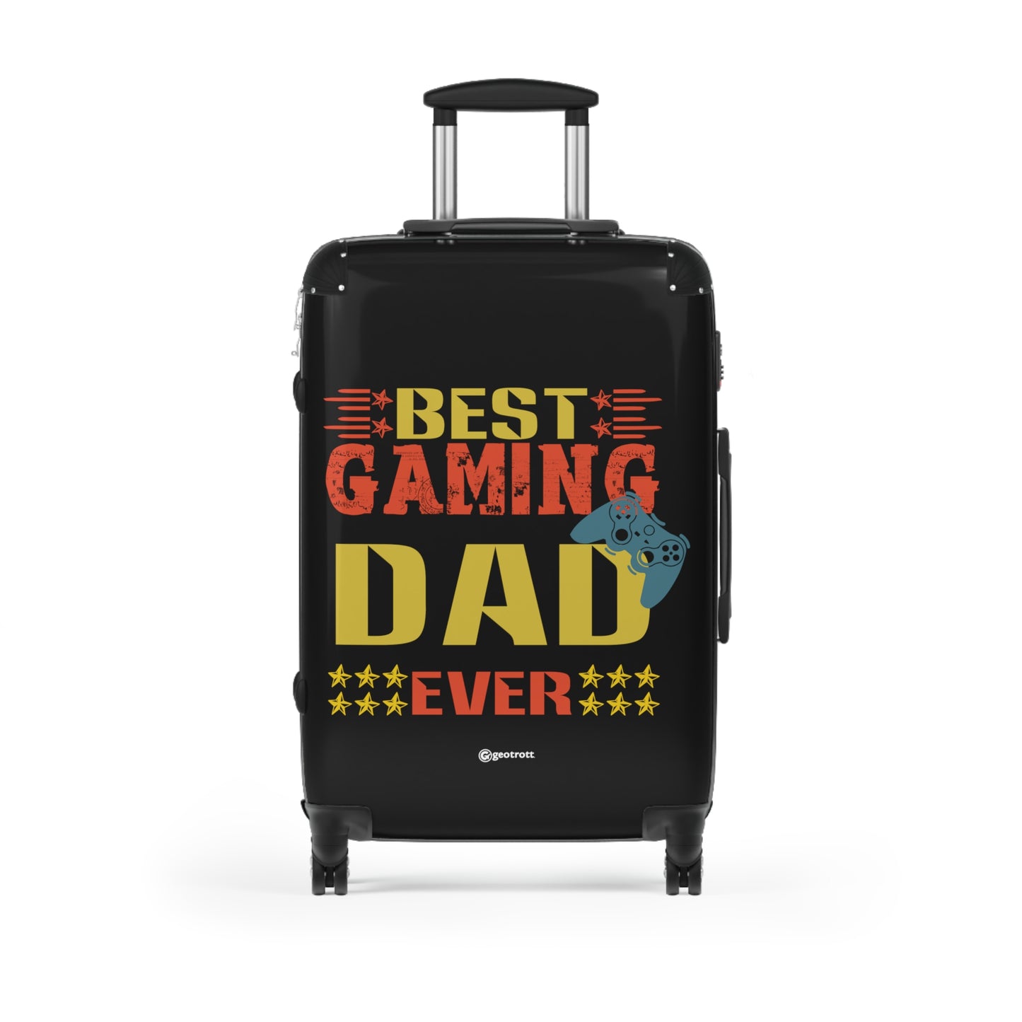 Best Gaming Dad Emotive Inspirational Fathers Day Luggage Bag Rolling Suitcase Spinner