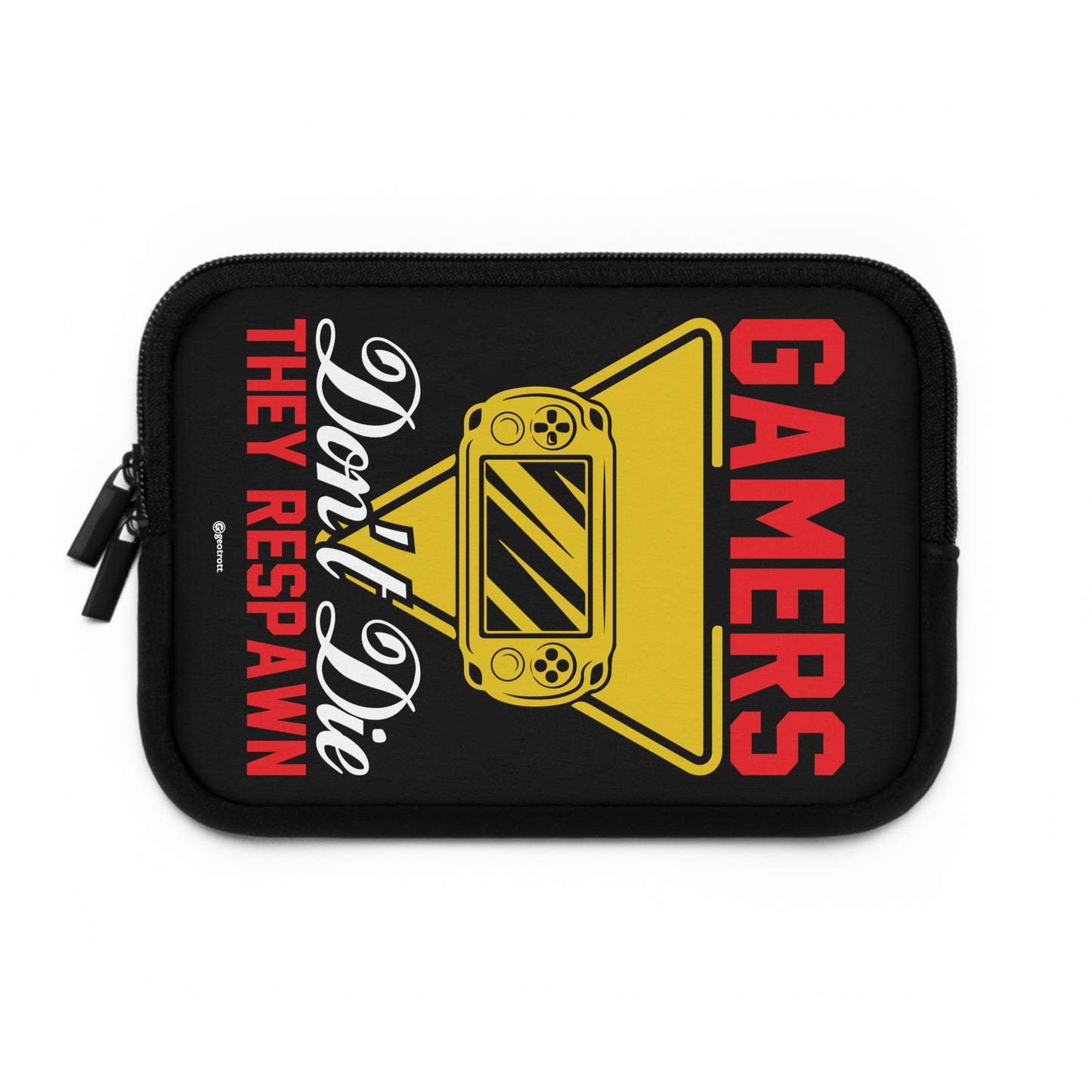 Gamers Don'T Die They Respawn Gamer Gaming Laptop Sleeve