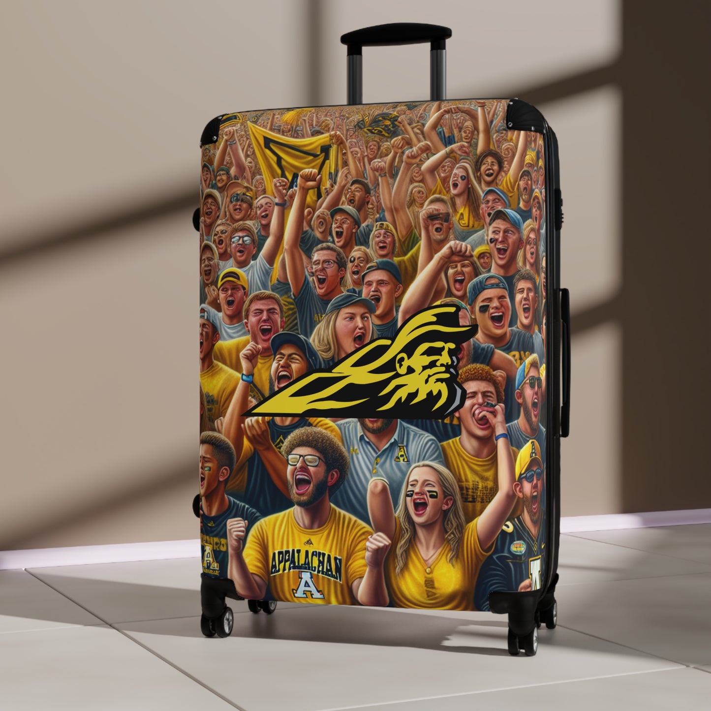Appalachian State Mountaineers College Football COLLEGE Team Luggage Bag Rolling Suitcase Spinner