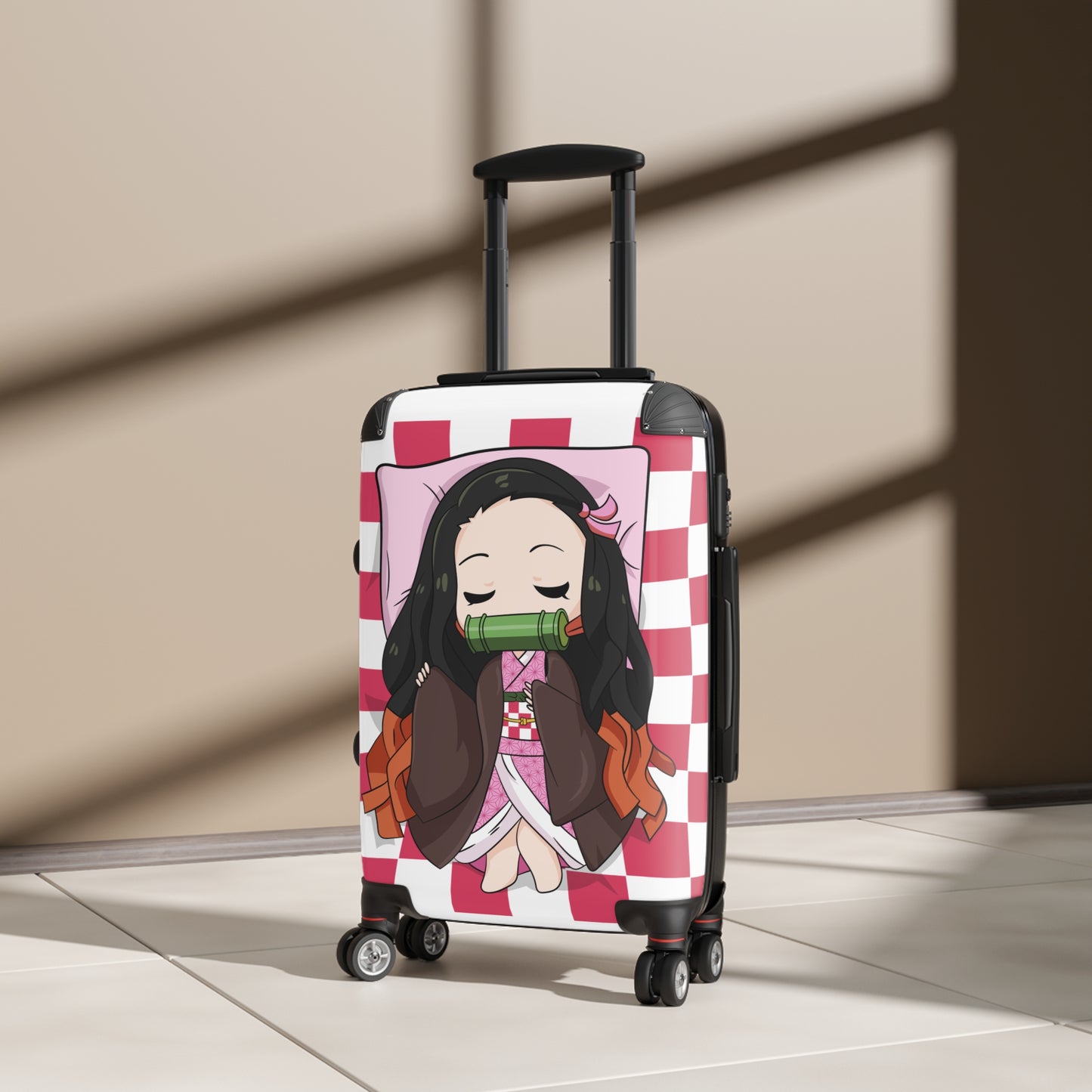 Nezuko's Slumber: Anime-Inspired Chibi Art, Japanese Cultural Fantasy