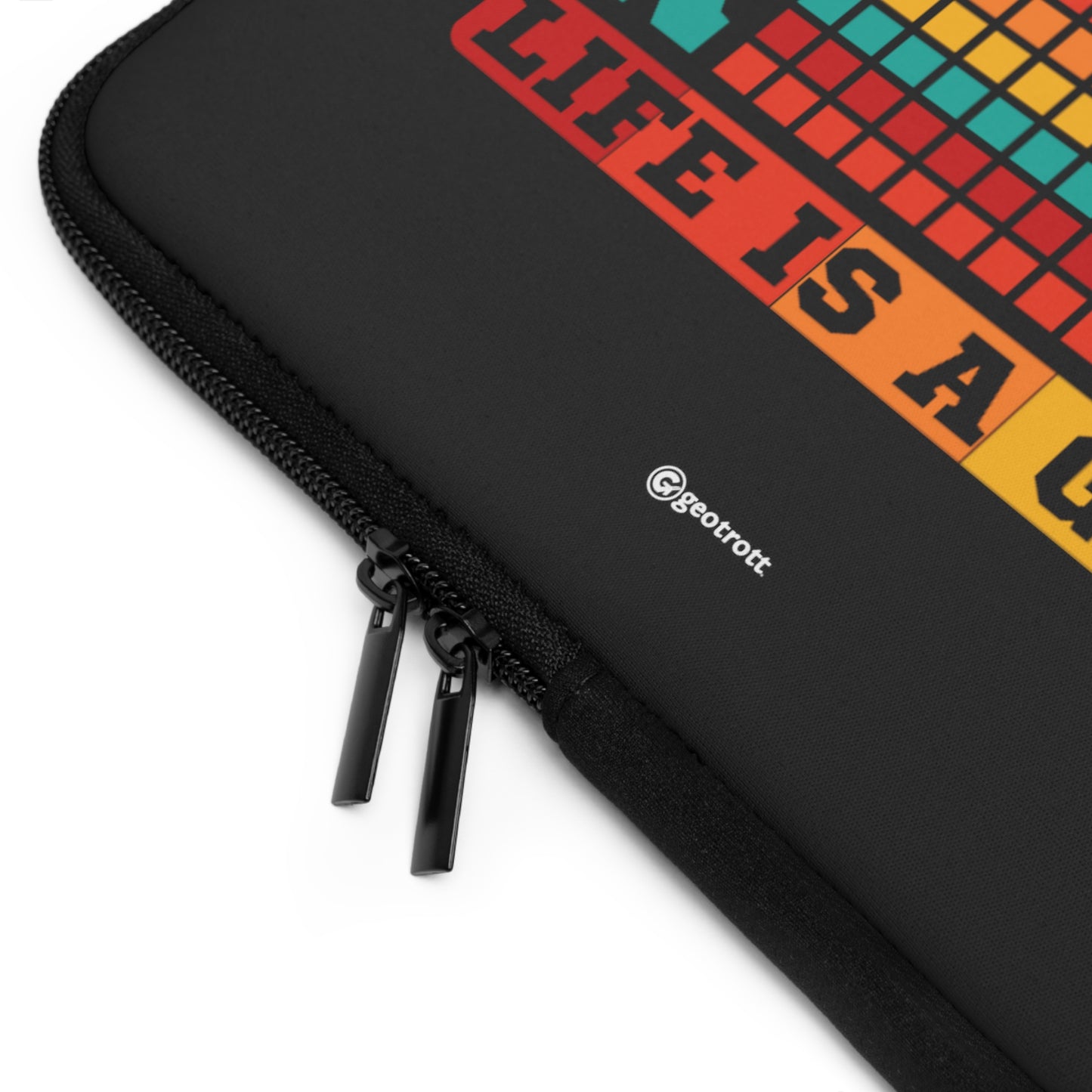Gamer Life Is A Game 2 Gamer Gaming Lightweight Smooth Neoprene Laptop Sleeve