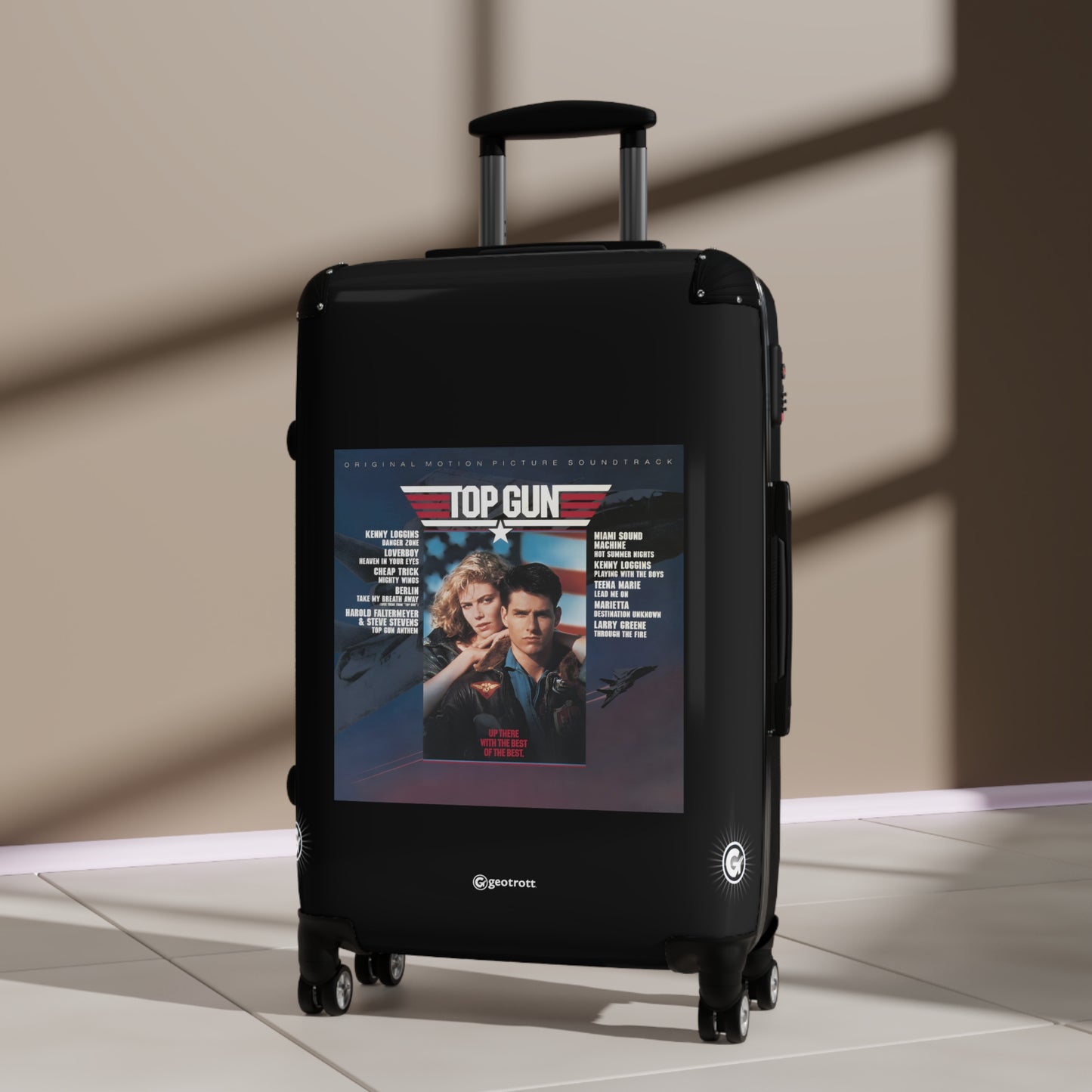 Top Gun 1986 Movie Poster Tom Cruise Suitcase