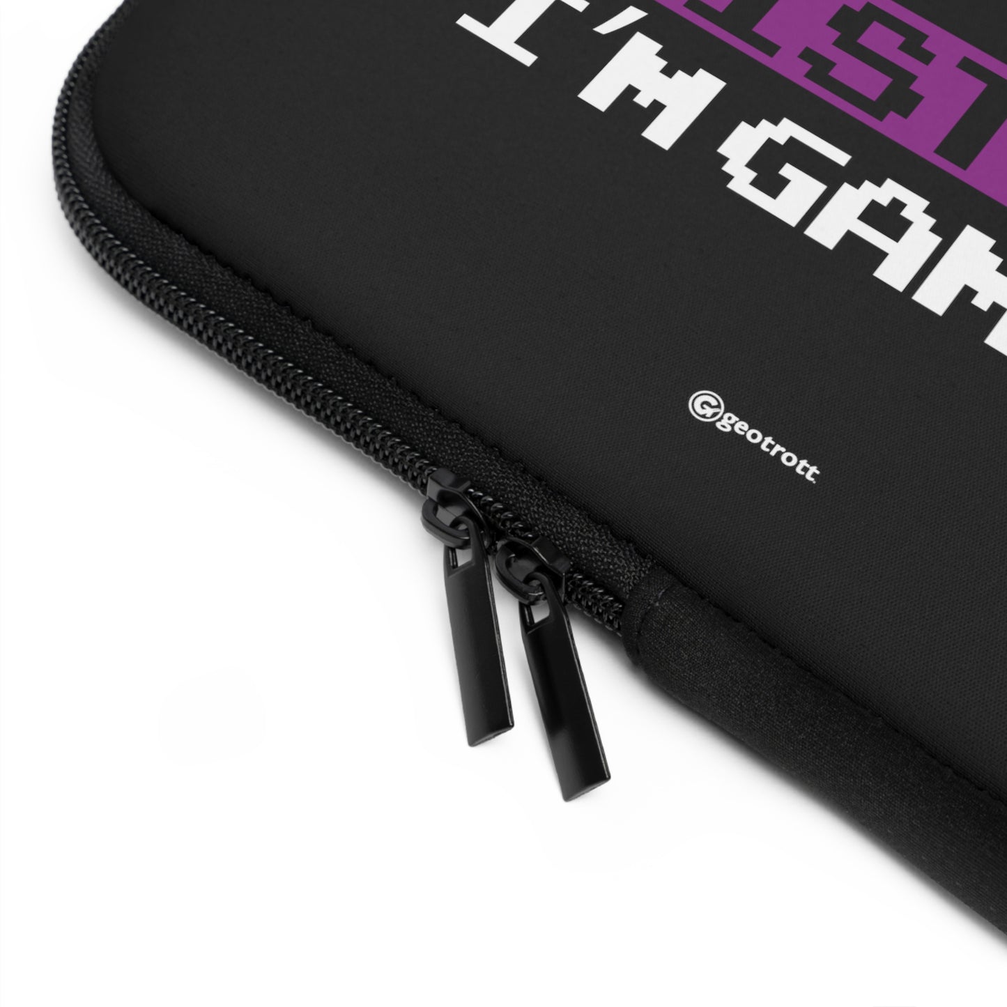 Don'T Disturb I'M Gaming Gamer Gaming Lightweight Smooth Neoprene Laptop Sleeve