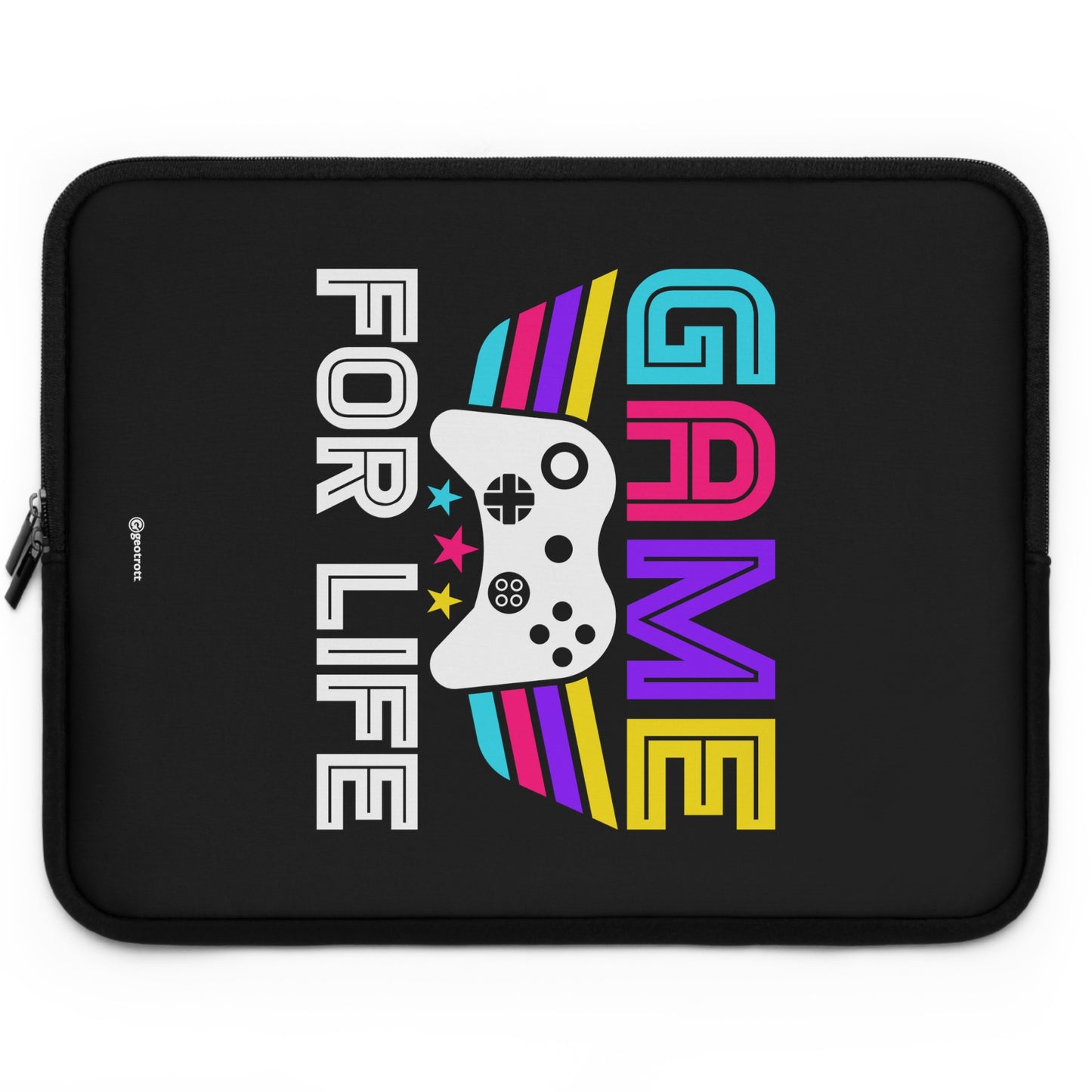 Game For Life Gamer Gaming Lightweight Smooth Neoprene Laptop Sleeve