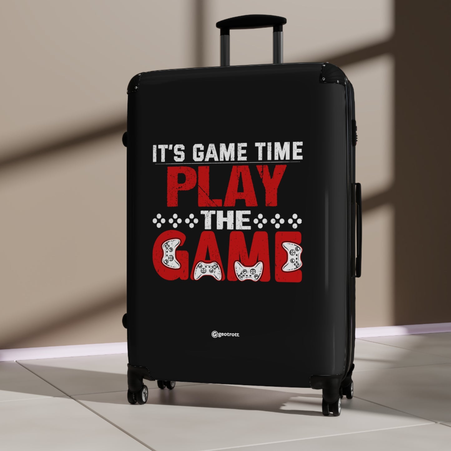 Its Game Time Play The Game Gamer Gaming Suitcase
