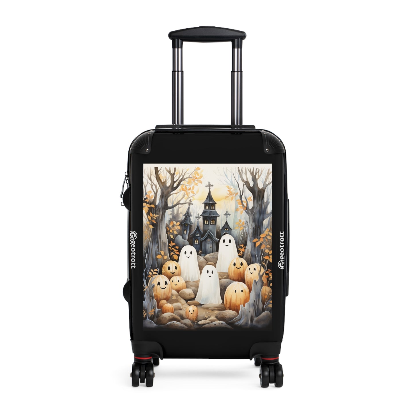 THE Watercolor illustration of a graveyard with friendl 112d0a29 40db 472a a813 c44f0d0860ca 3