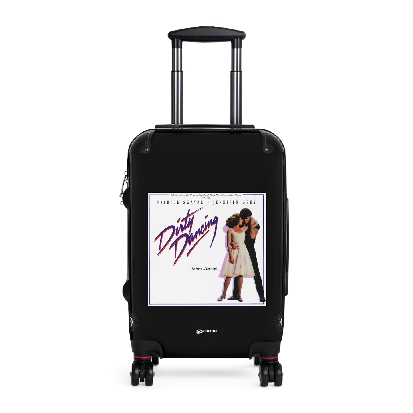 Dirty Dancing Patrick Swayze Jennifer Grey The Time of your Life Eighties Music Album Luggage Bag Rolling Suitcase Spinner