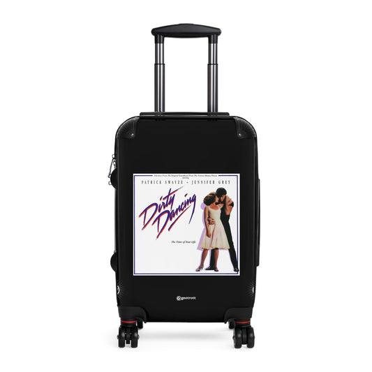 Dirty Dancing Patrick Swayze Jennifer Grey The Time Of Your Life Eighties Music Album Luggage Bag Rolling Suitcase Spinner