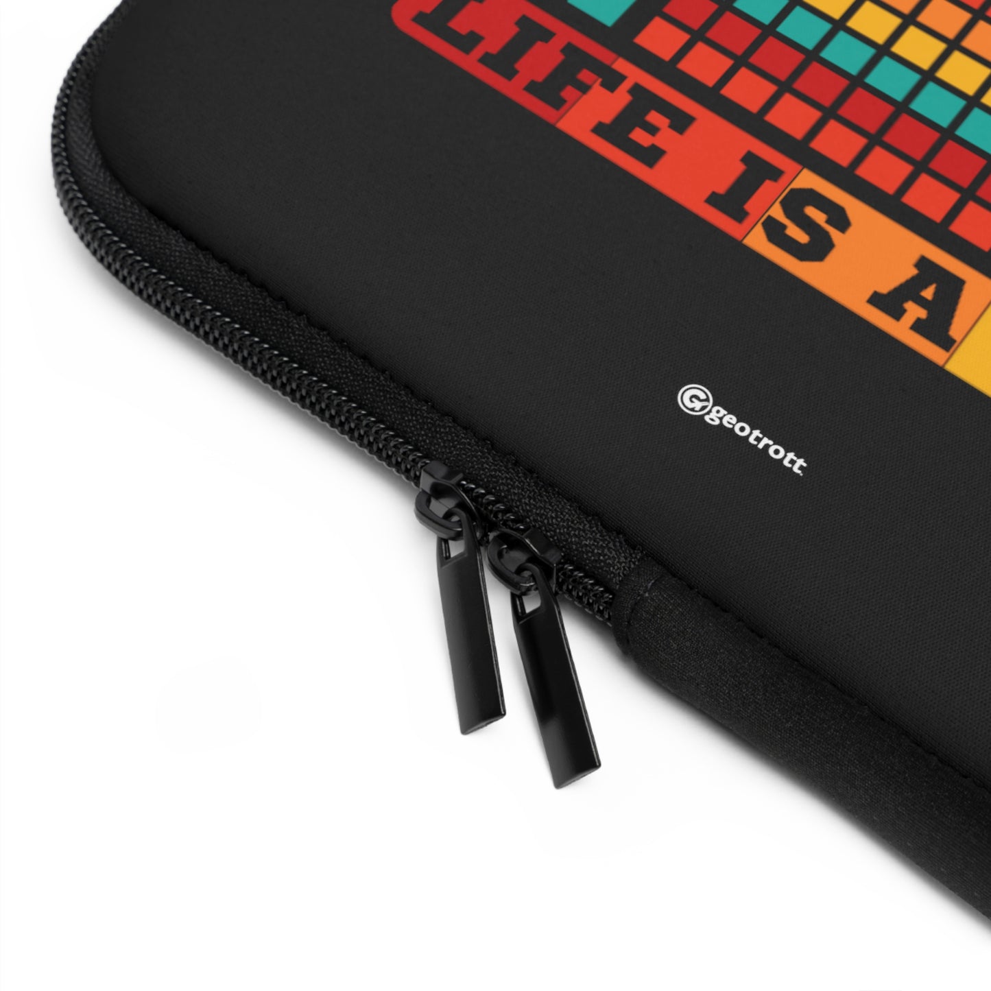 Gamer Life Is A Game 2 Gamer Gaming Lightweight Smooth Neoprene Laptop Sleeve