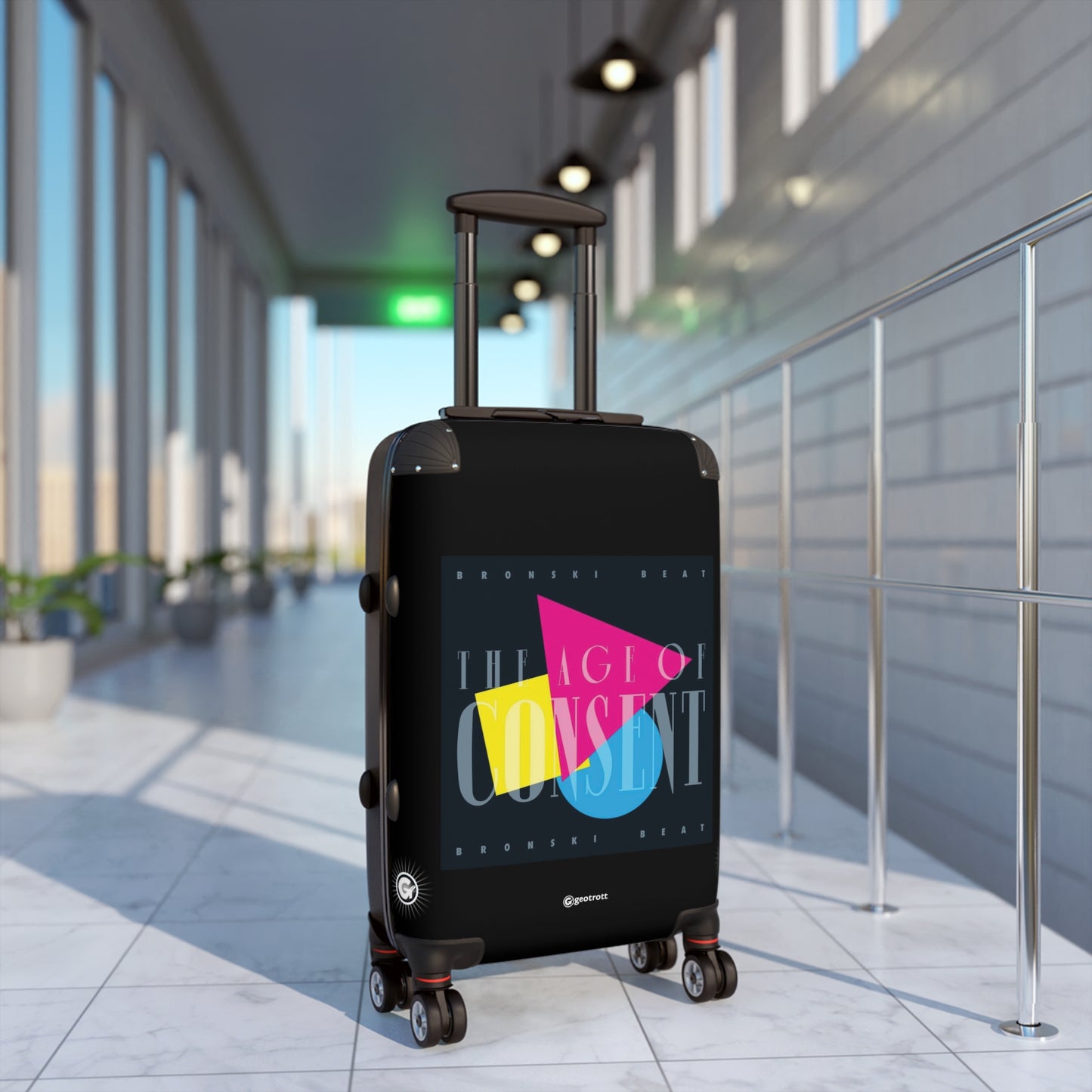 Bronski Beat The Age Of Consent 1984 Luggage Bag Rolling Suitcase Spinner