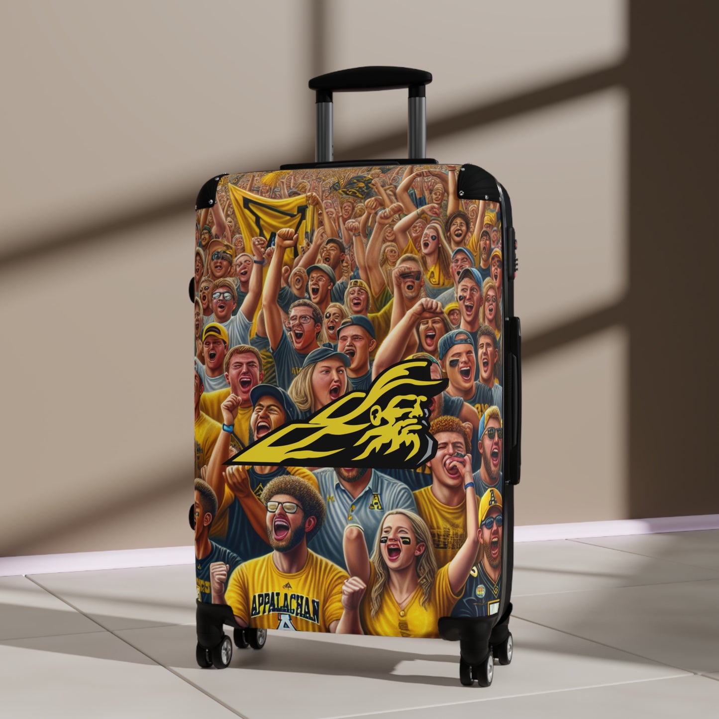 Appalachian State Mountaineers College Football COLLEGE Team Luggage Bag Rolling Suitcase Spinner