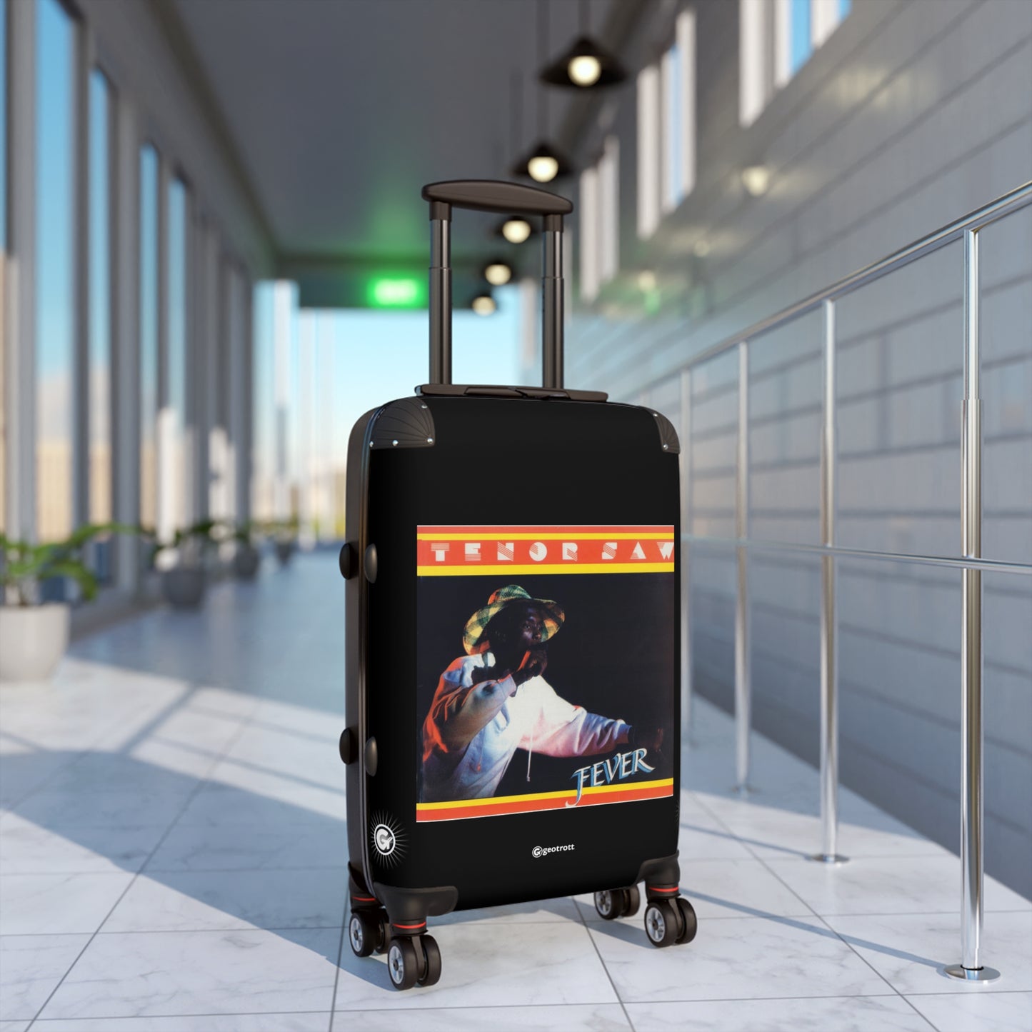 Tenor Saw Fever 1985 Luggage Bag Rolling Suitcase Spinner