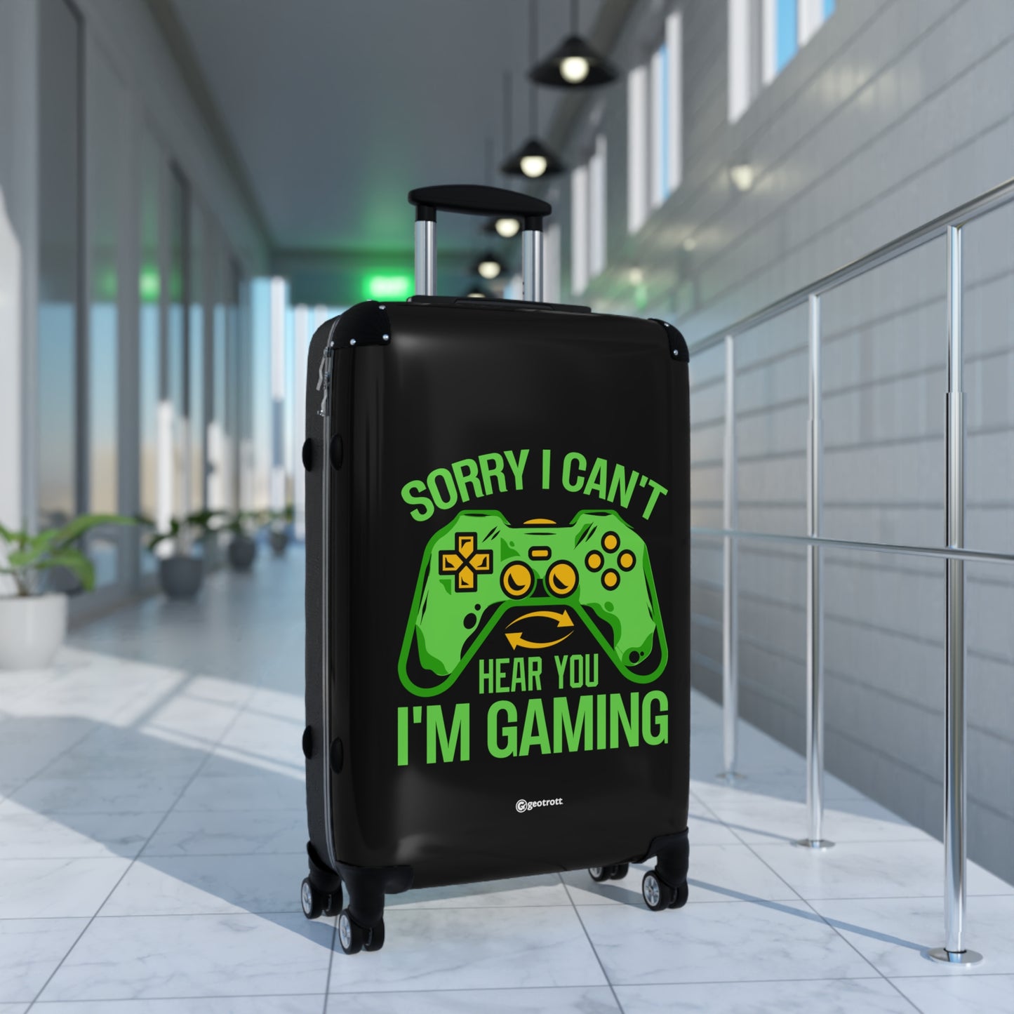 Sorry I Cant Hear You I Am Gaming Gamer Gaming Suitcase