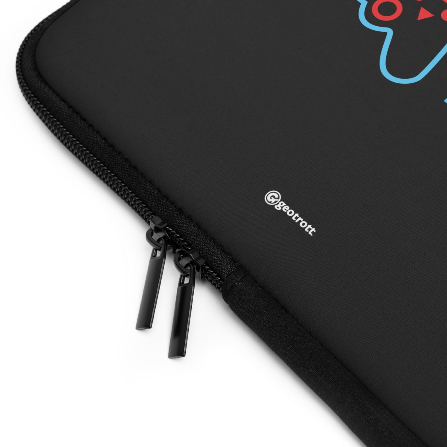 Gamers Never Quit Gamer Gaming Lightweight Smooth Neoprene Laptop Sleeve