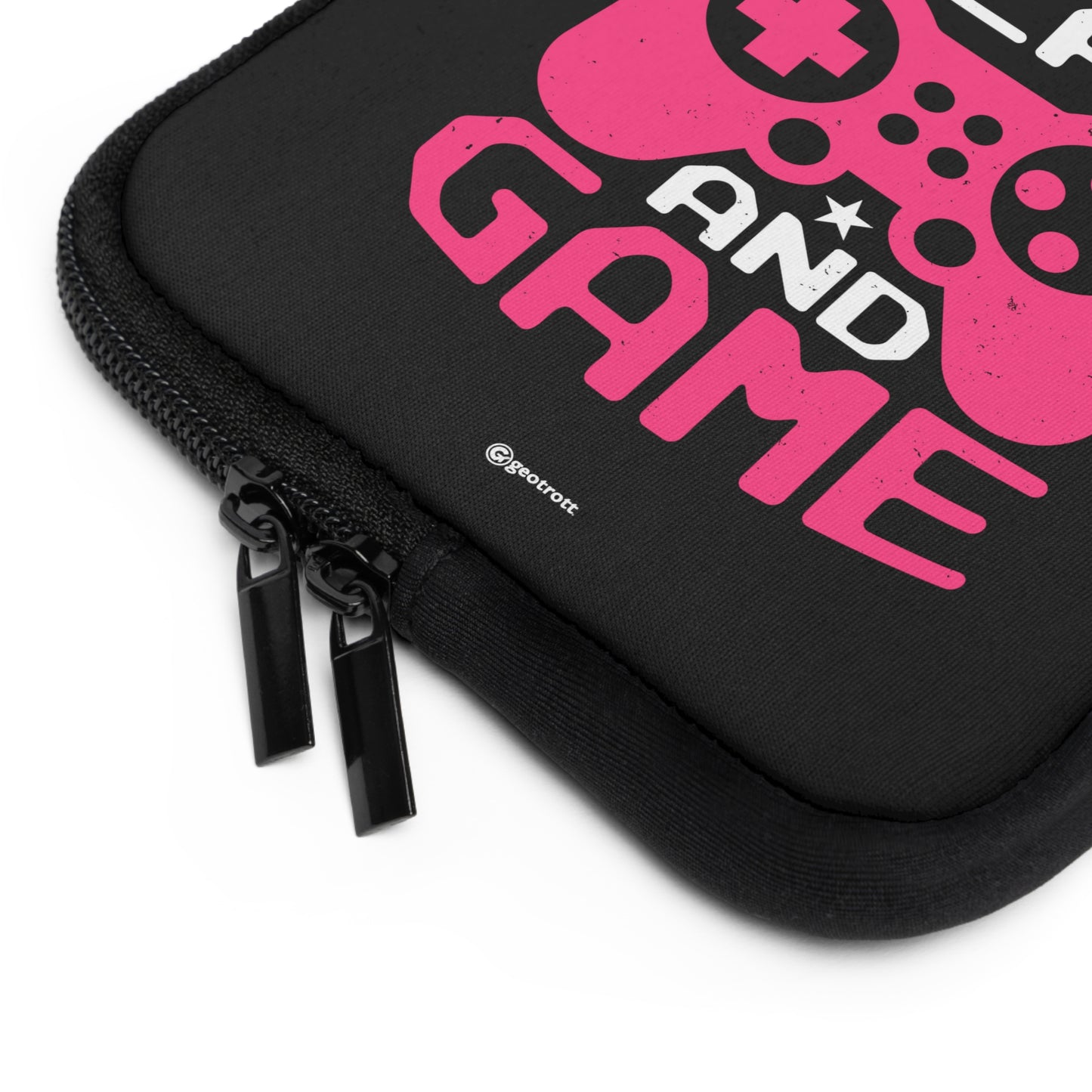 Escape Reality Play And Game Gamer Gaming Lightweight Smooth Neoprene Laptop Sleeve