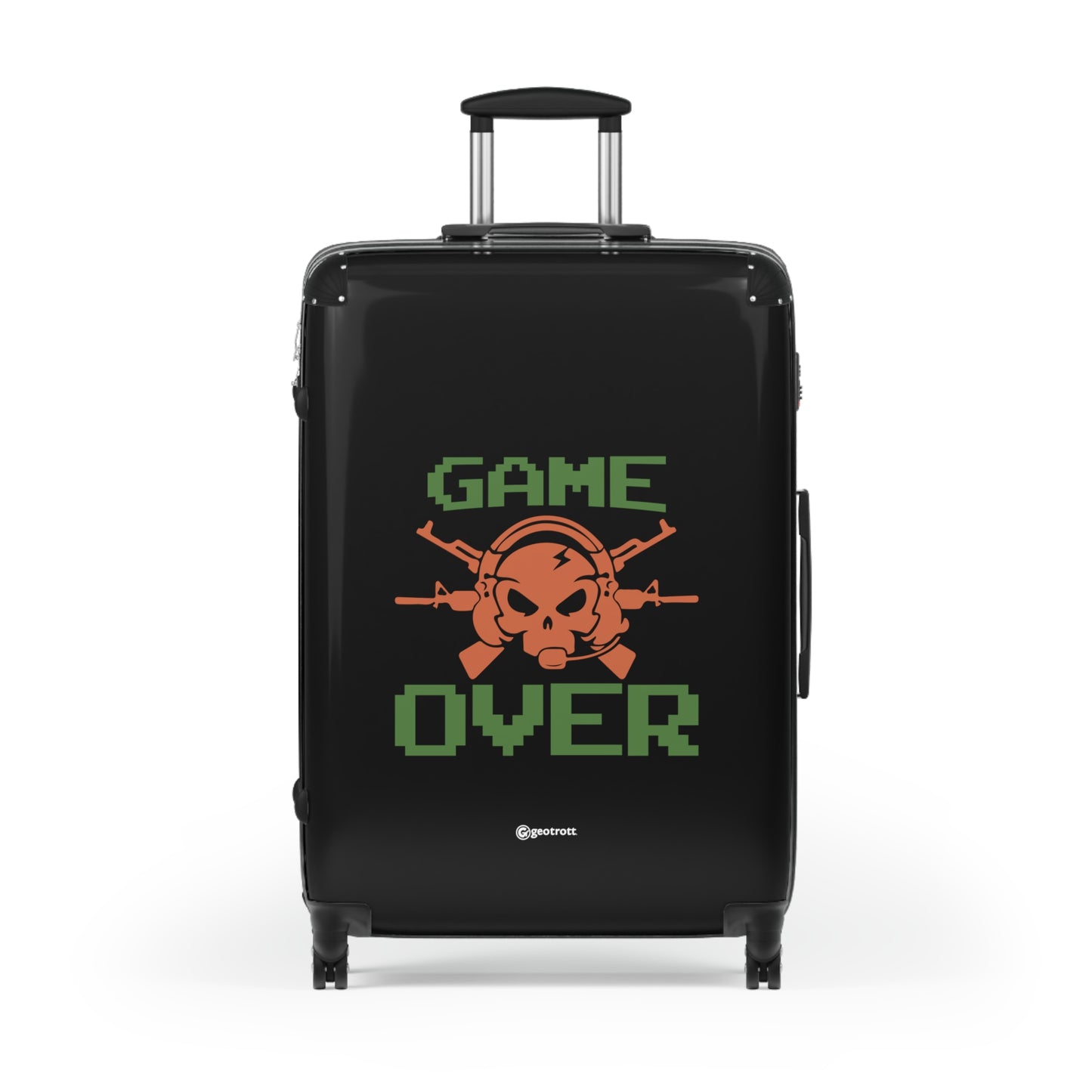 Game Over 2 Gamer Gaming Suitcase-Bags-Geotrott