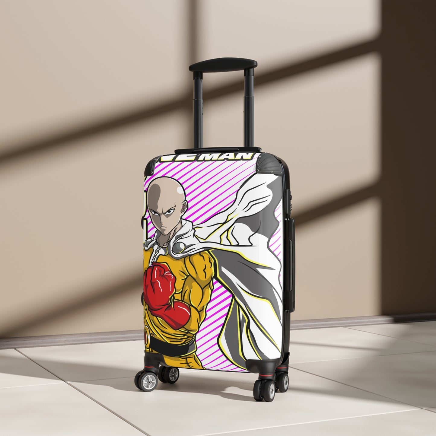 One Punch Man: Anime Superhero Illustration, Vibrant Manga Character Artwork