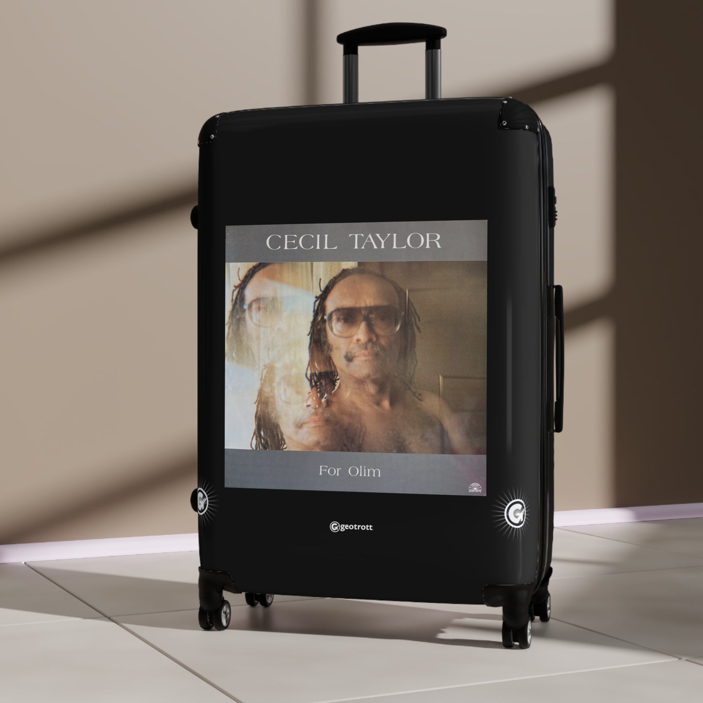 Cecil Taylor For Olim 1987 Luggage Bag Rolling Suitcase Spinner