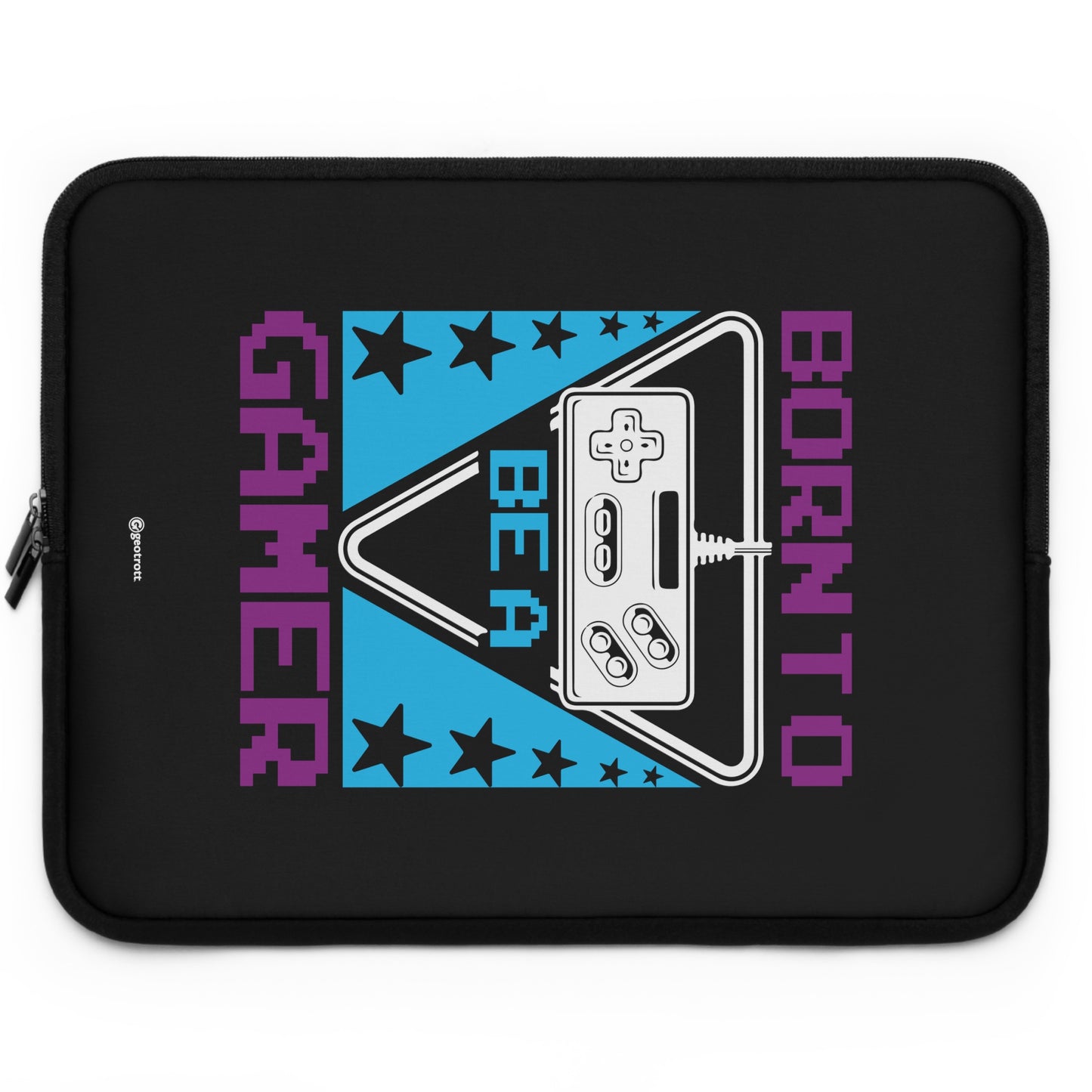 Born To Be A Gamer Gamer Gaming Lightweight Smooth Neoprene Laptop Sleeve