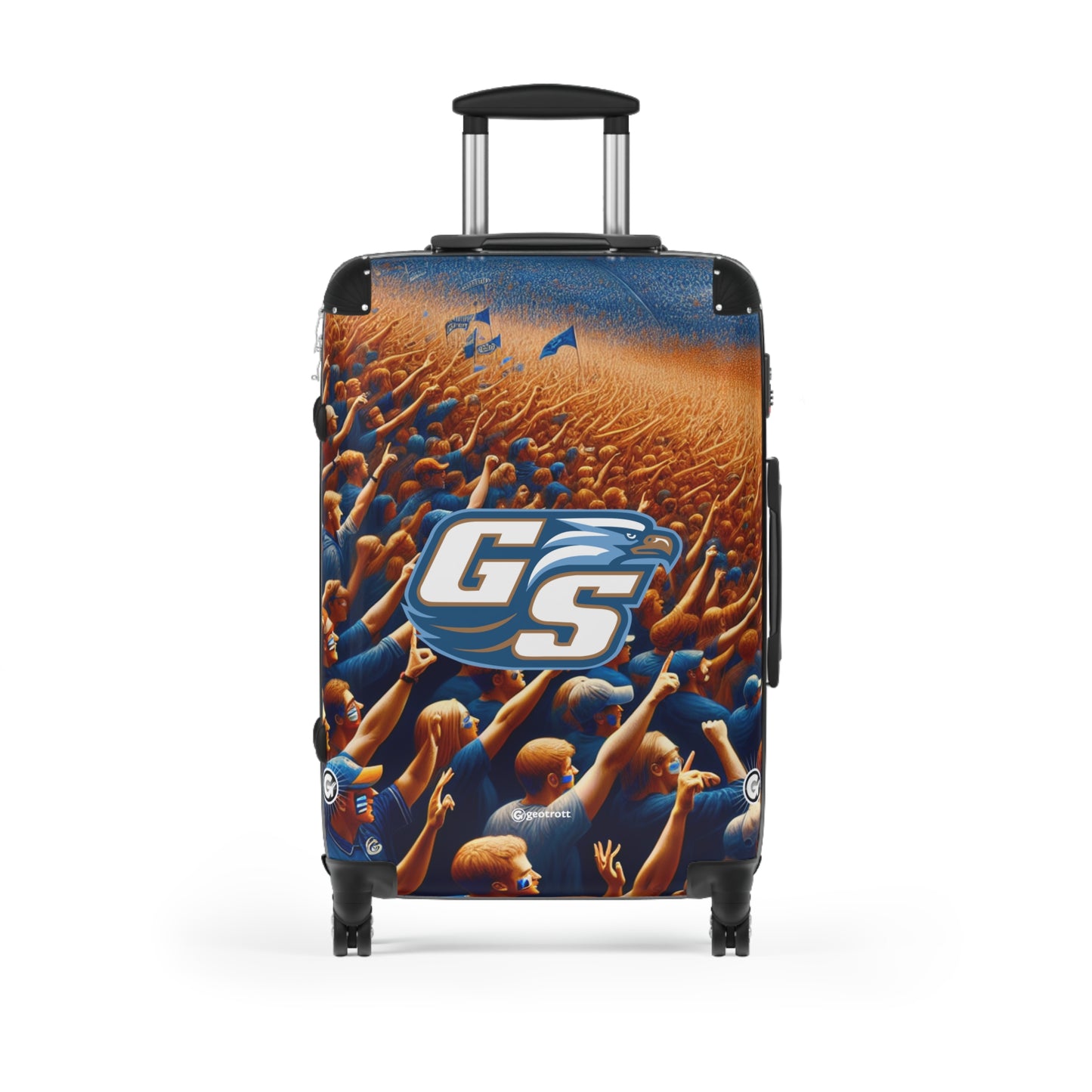 Georgia Southern Eagles College Football Team Luggage Bag Rolling Suitcase Spinner