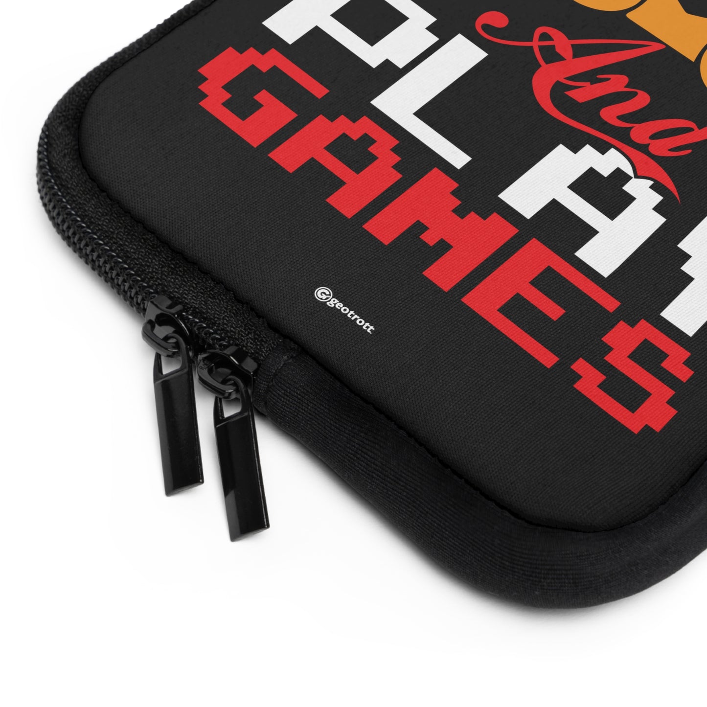 Stay Home And Play Games Gamer Gaming Laptop Sleeve