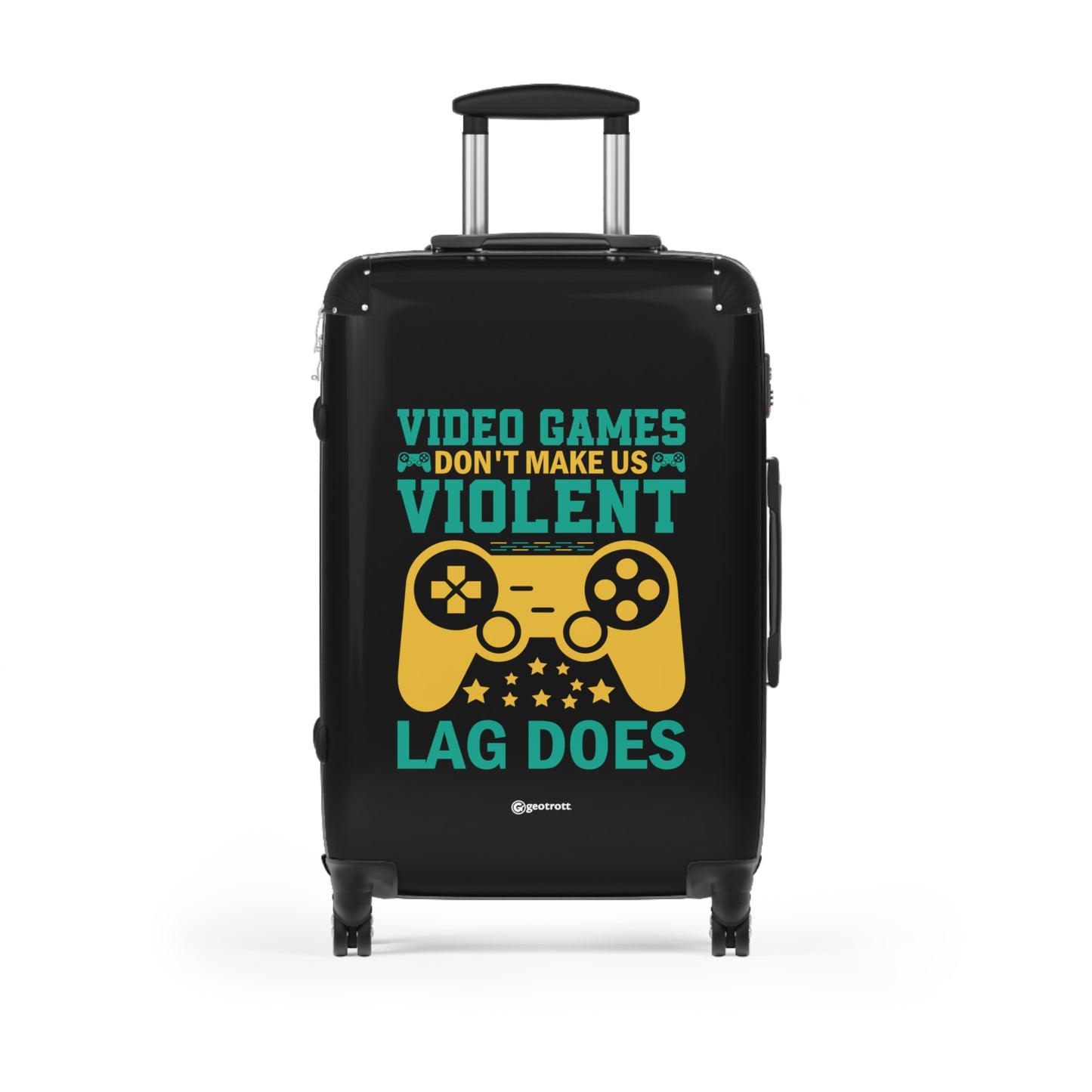 Video Games don't make us Violent Lag does Gamer Gaming Suitcase-Bags-Geotrott