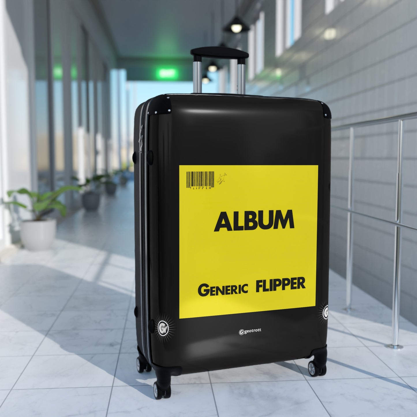 Flipper Generic Album Flipper 1982 Luggage Bag Rolling Suitcase Spinner