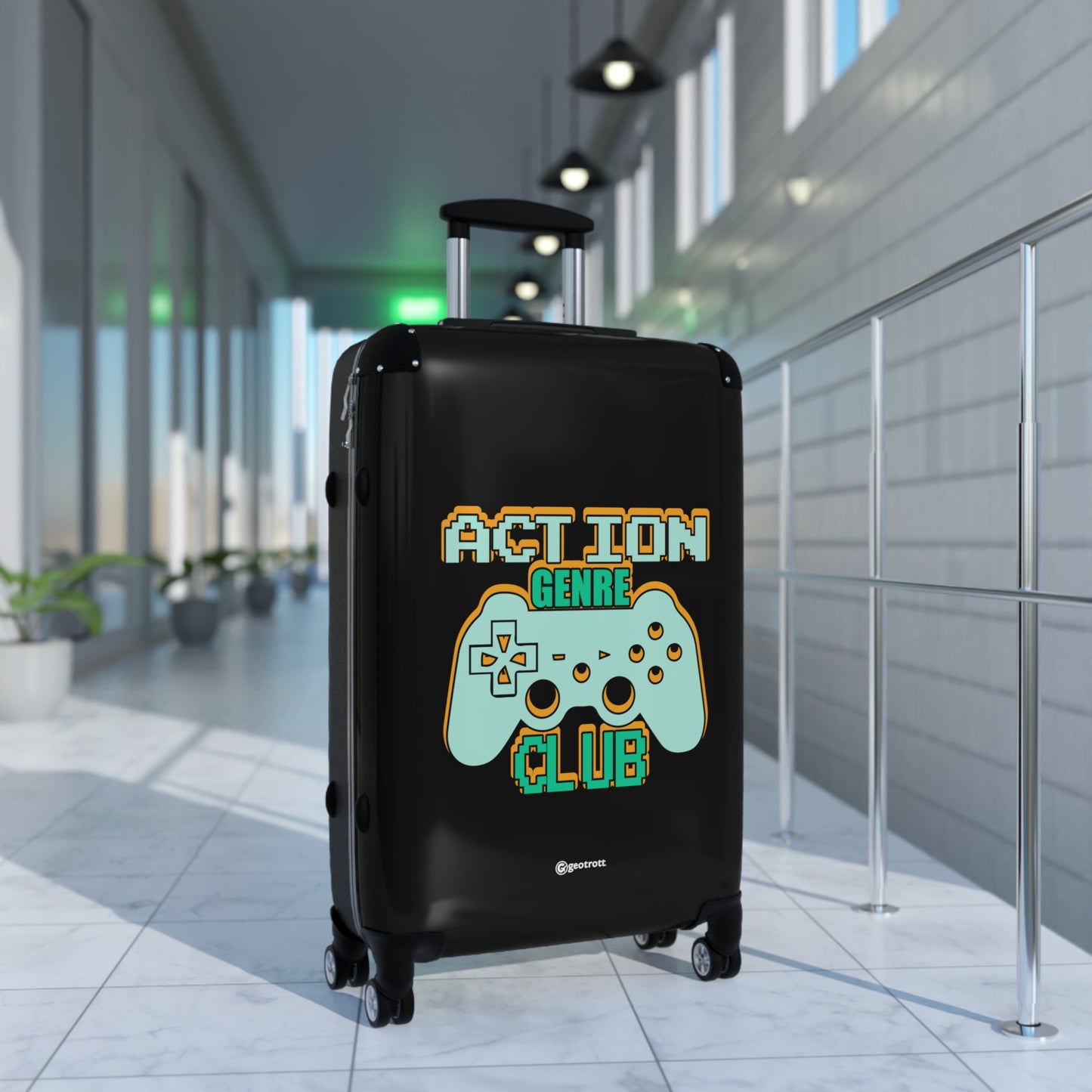 Action Genre Club 3 Gamer Gaming Suitcase-Bags-Geotrott