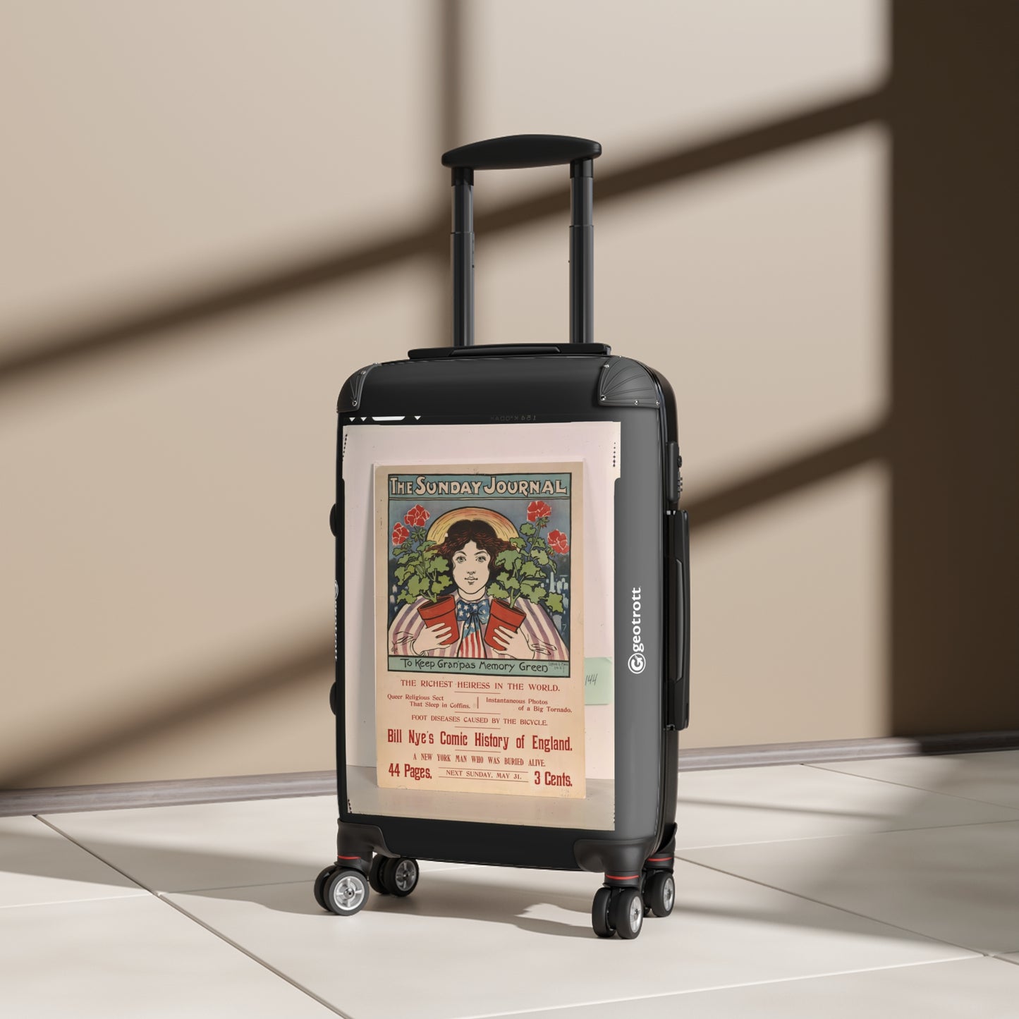 The Sunday Journal-To keep granpas memory green-The richest heiress in the world LCCN93504532