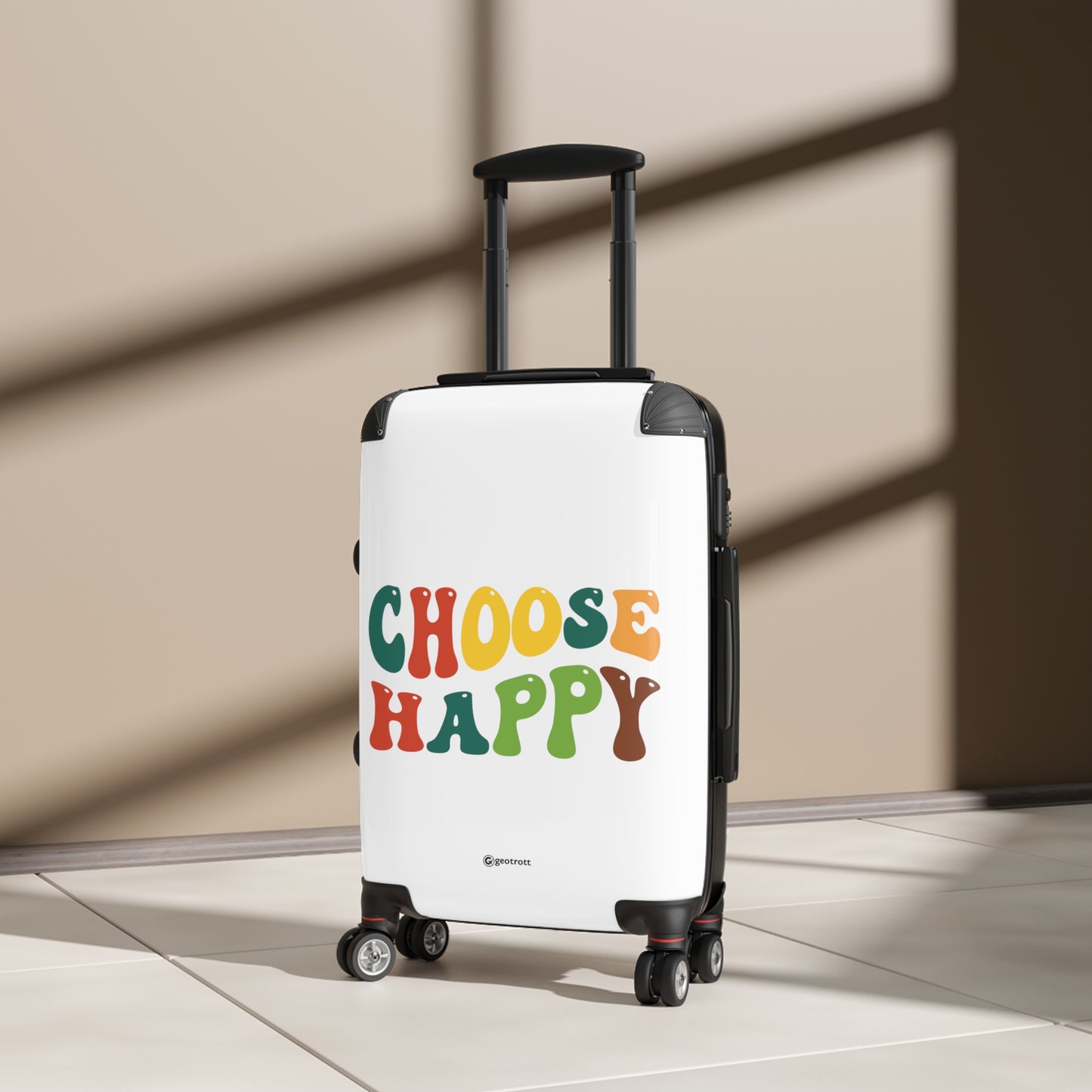 Choose Happy Luggage Luggage Bag Rolling Suitcase Spinner