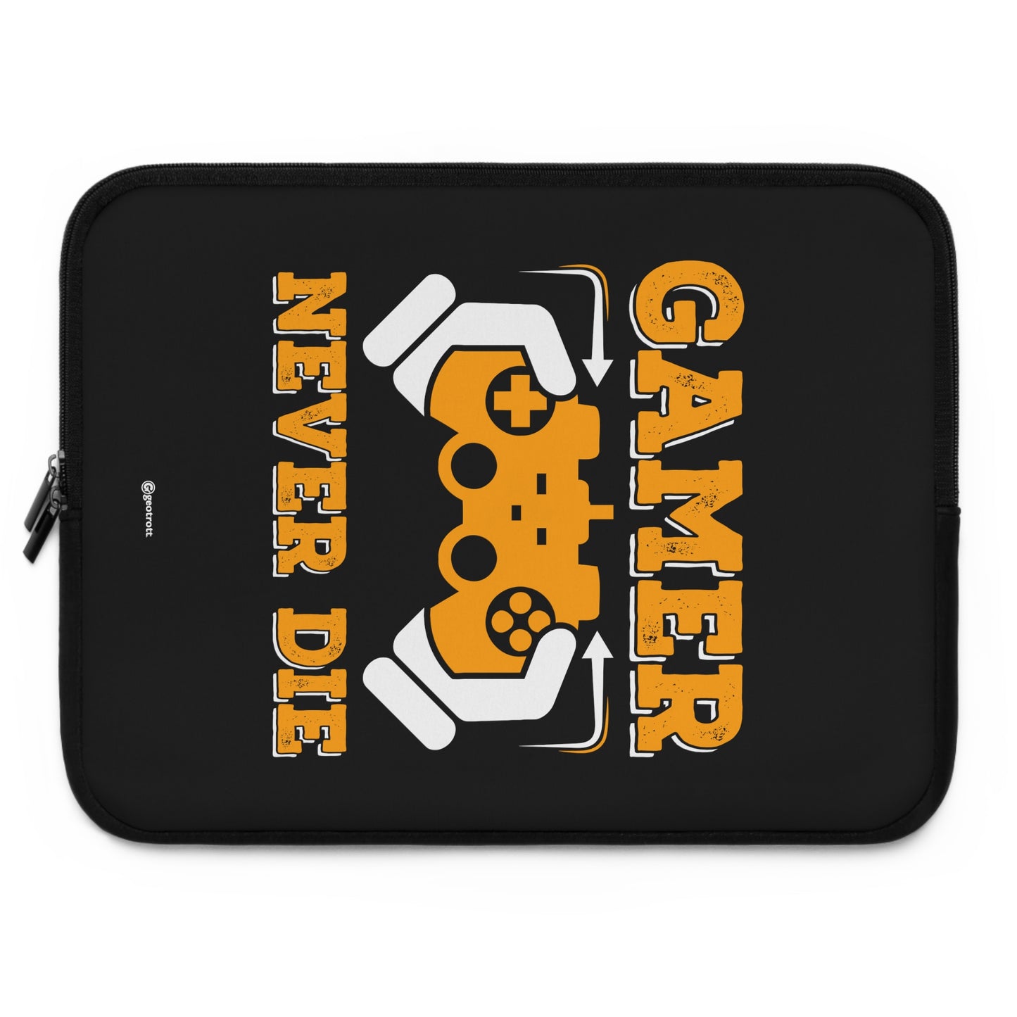 Gamer Never Die Gamer Gaming Lightweight Smooth Neoprene Laptop Sleeve
