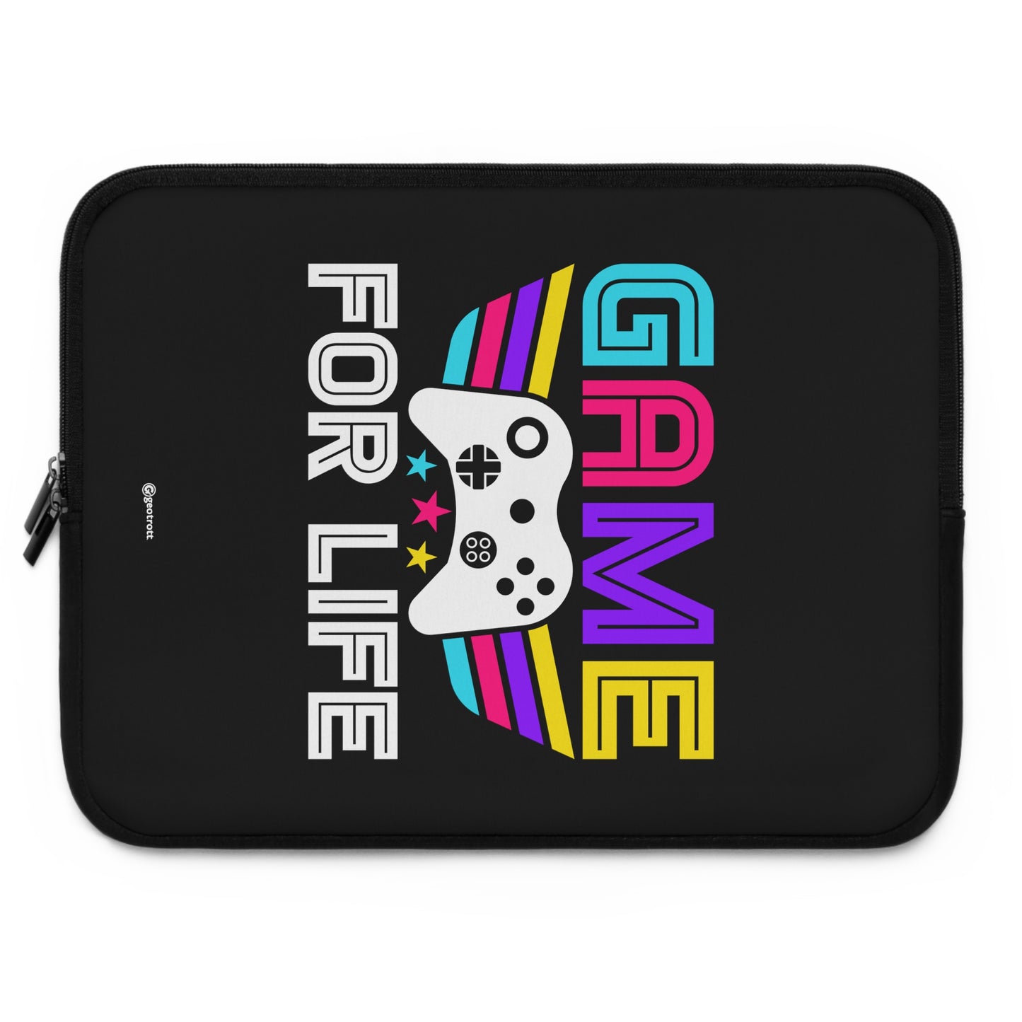 Game For Life Gamer Gaming Lightweight Smooth Neoprene Laptop Sleeve