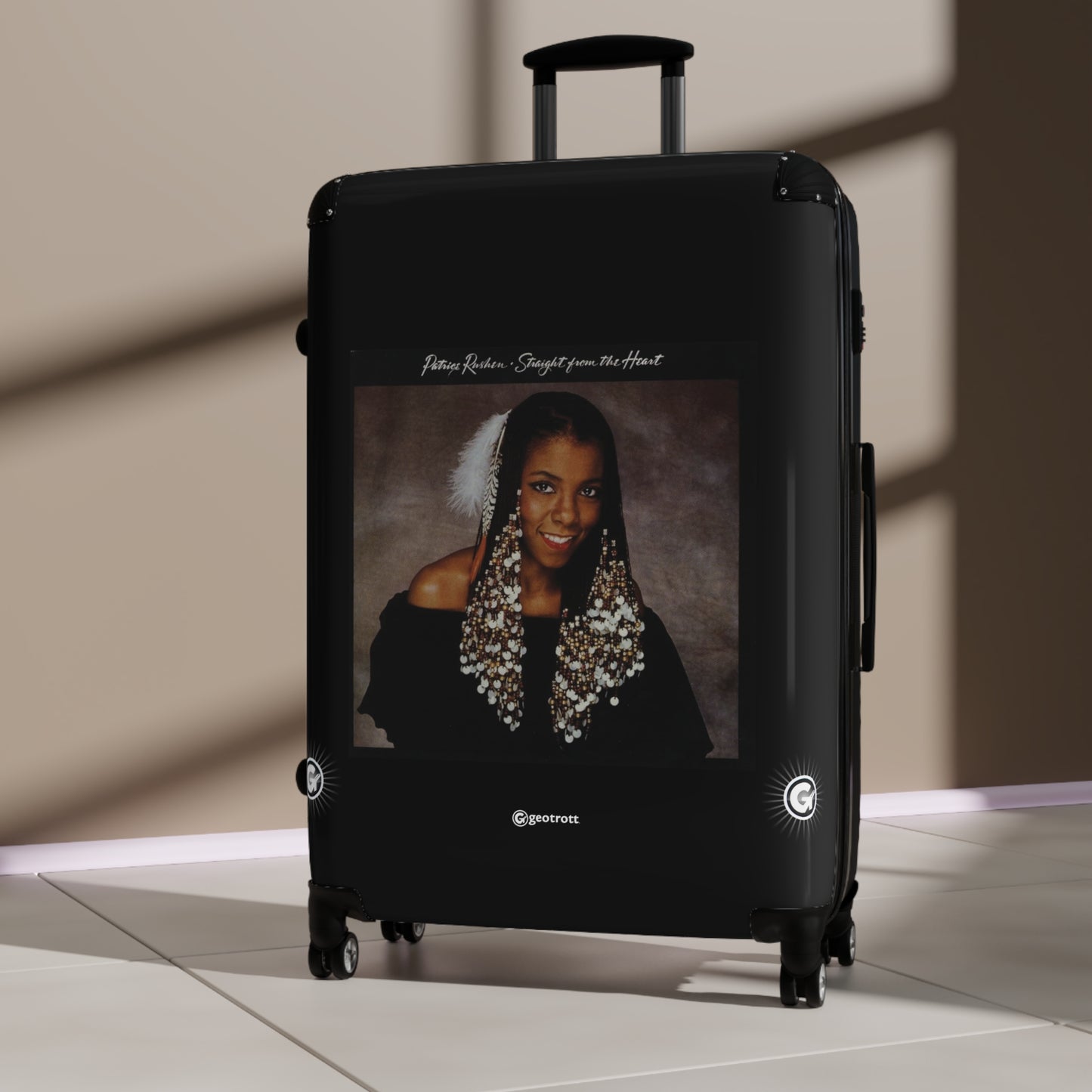 Patrice Rushen Straight From The Heart 1982 Luggage Bag Rolling Suitcase Spinner