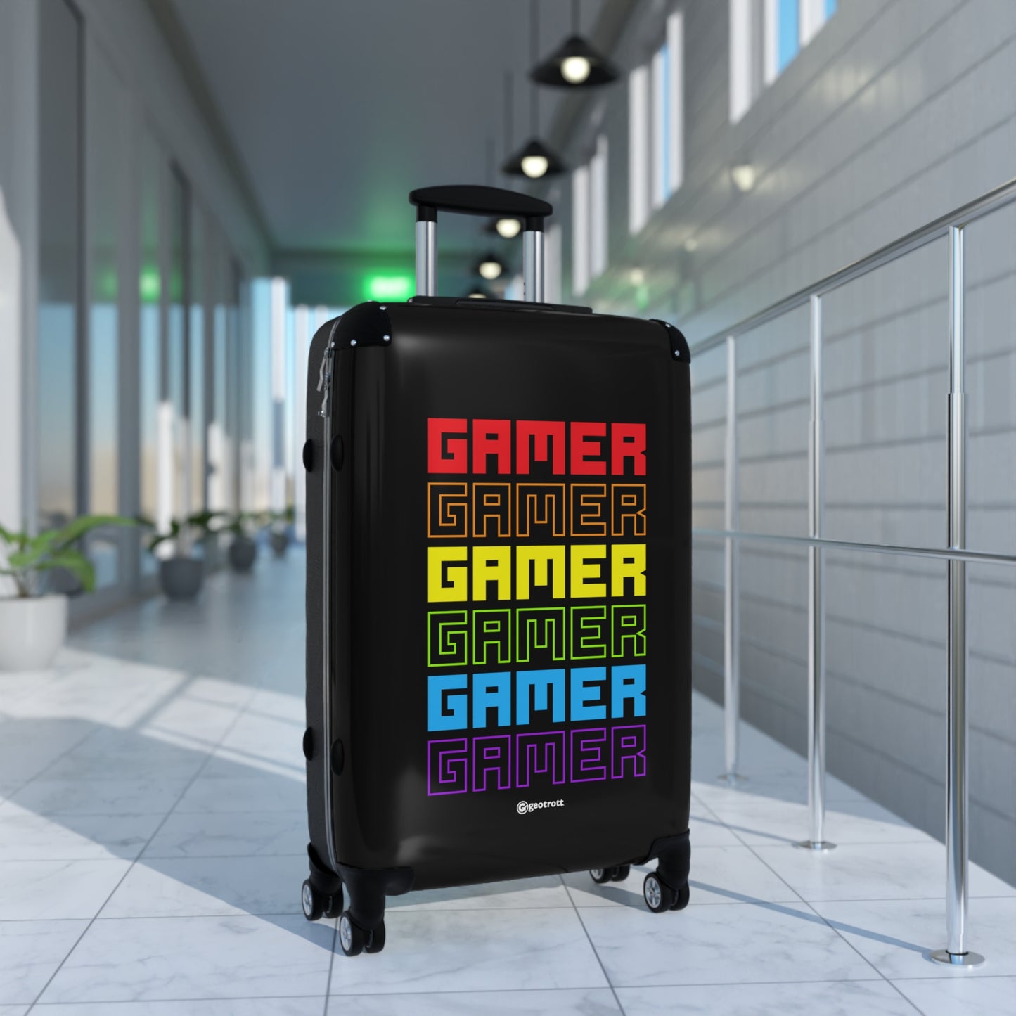 Gamer Gamer Gamer Gamer Gamer Gamer Gaming Suitcase