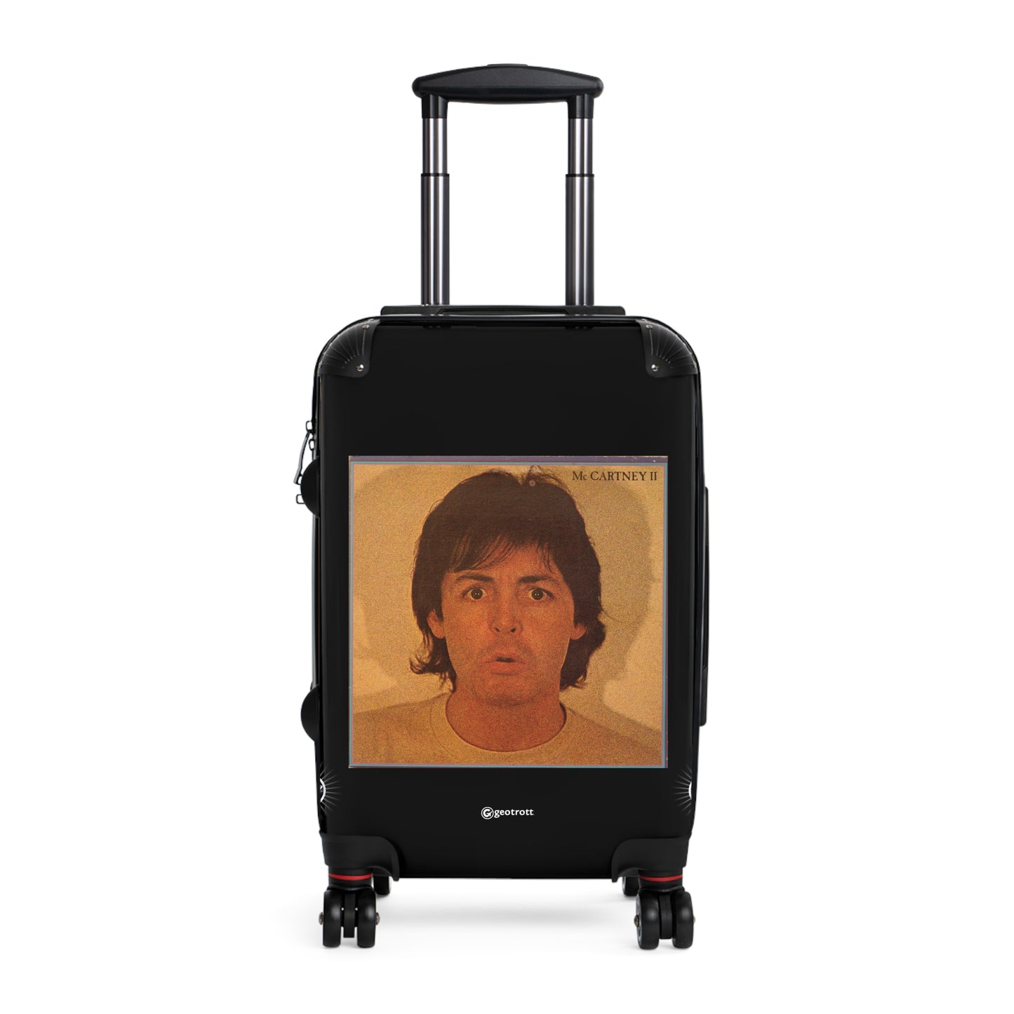 Paul Mc Cartney Mccartney 2 1980 Luggage Bag Rolling Suitcase Spinner