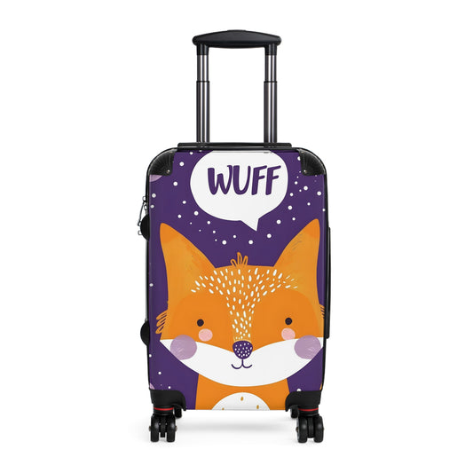 Cute Doggy Wuff Suitcase