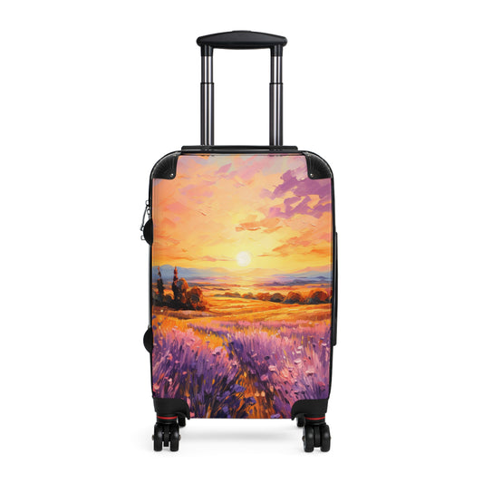 The Sunset Over A Lavender Field Serene Landscape Impre 0B27De7C-5073-41A9-8E2F-1901C10Bfeee 1
