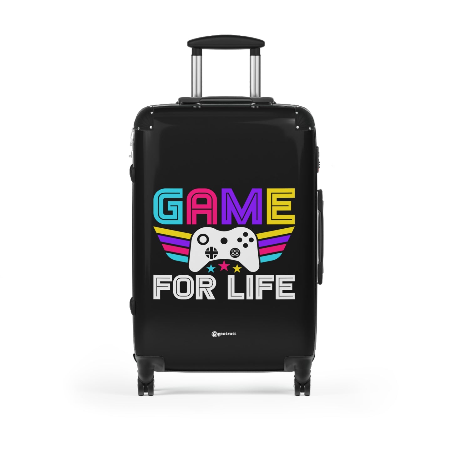 Game For Life Gamer Gaming Suitcase-Bags-Geotrott