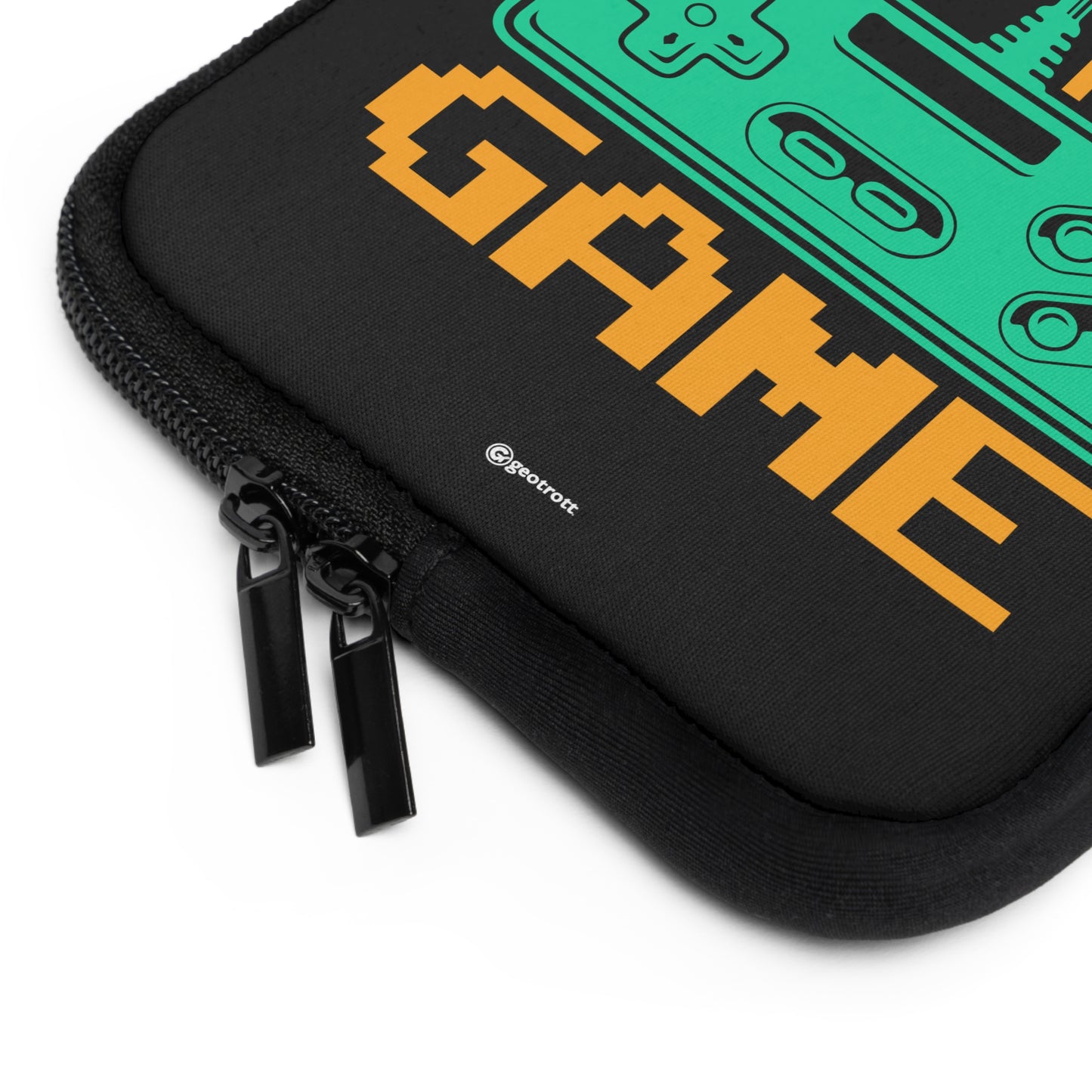 Escape Reality and play Game Gamer Gaming Lightweight Smooth Neoprene Laptop Sleeve